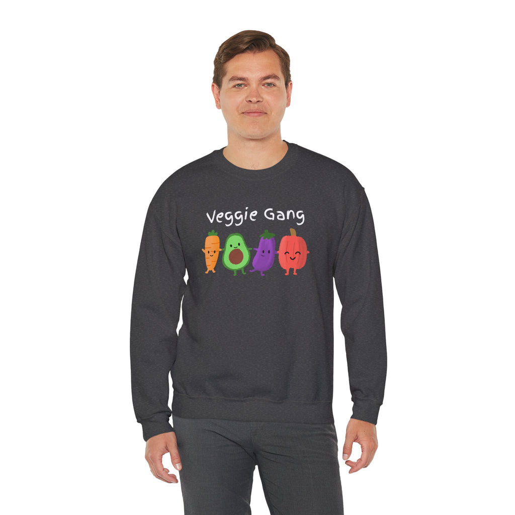 Anxiety Crewneck Sweatshirt — "Different Day Same Anxiety" Cute Cartoon Comfort Pullover