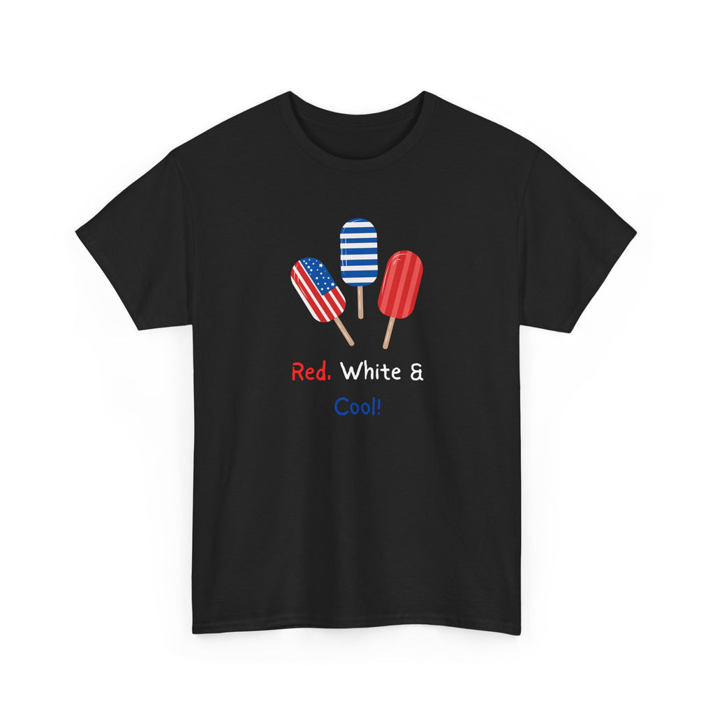 Patriotic Popsicle Tee – "Red, White & Cool" 4th of July T-Shirt