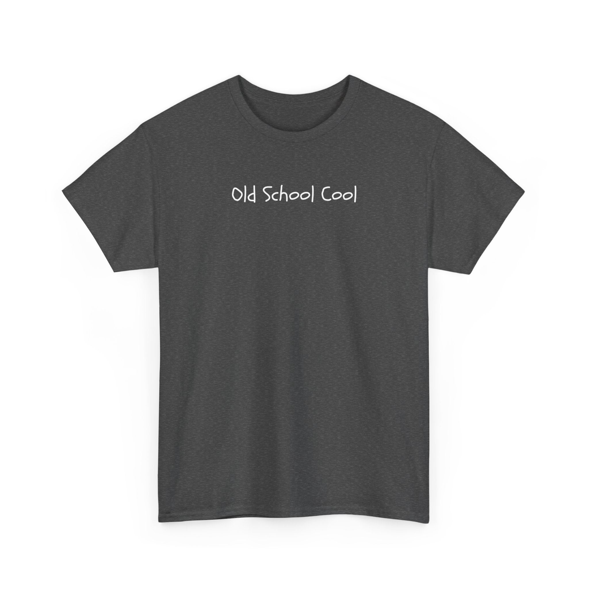 Old School Cool T-Shirt — Minimal Retro Graphic Tee
