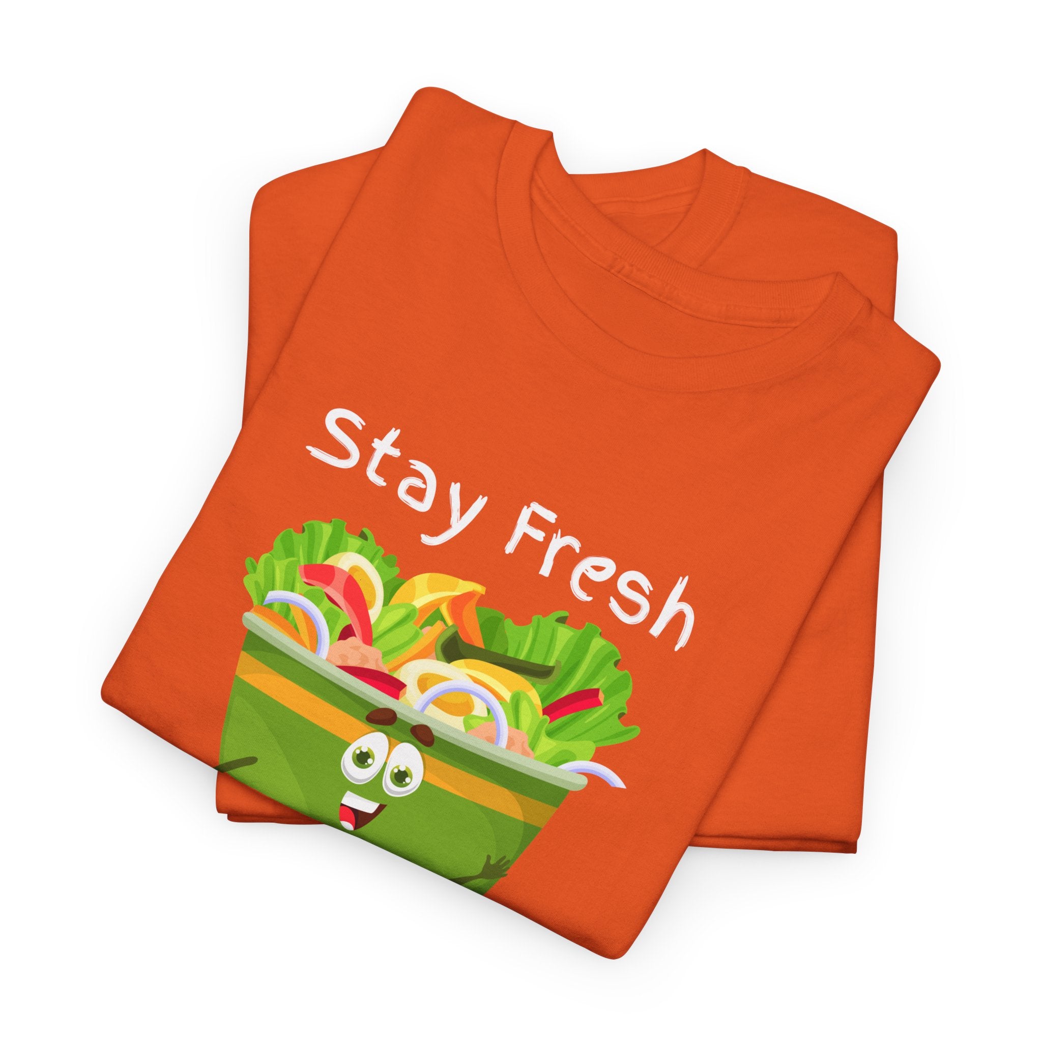 Stay Fresh Salad Tee – Cute Veggie Graphic T-Shirt