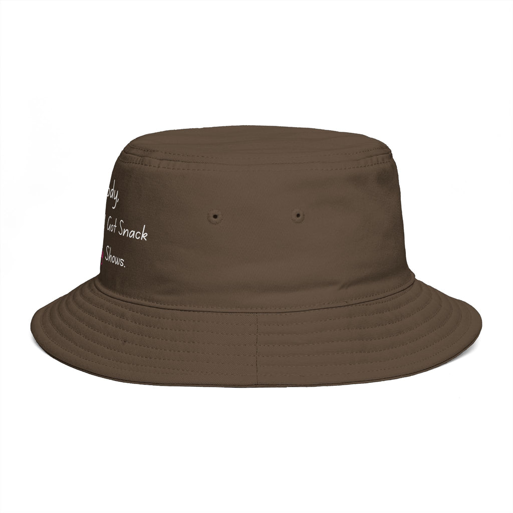 Homebody At my house i have snacks and reality shows — Funny Embroidered Casual Sun Hat