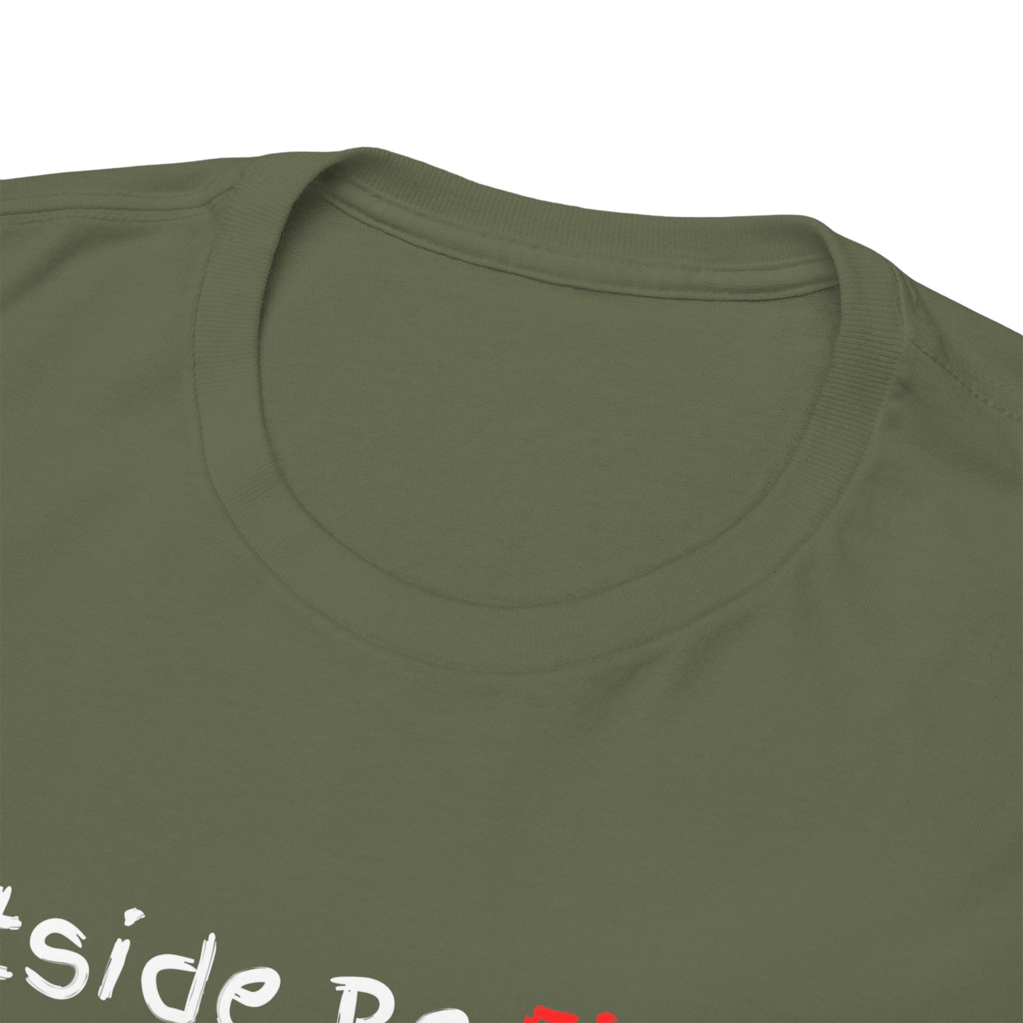 Outside Be Finicky Graphic Tee — Funny Playful Slogan T-Shirt