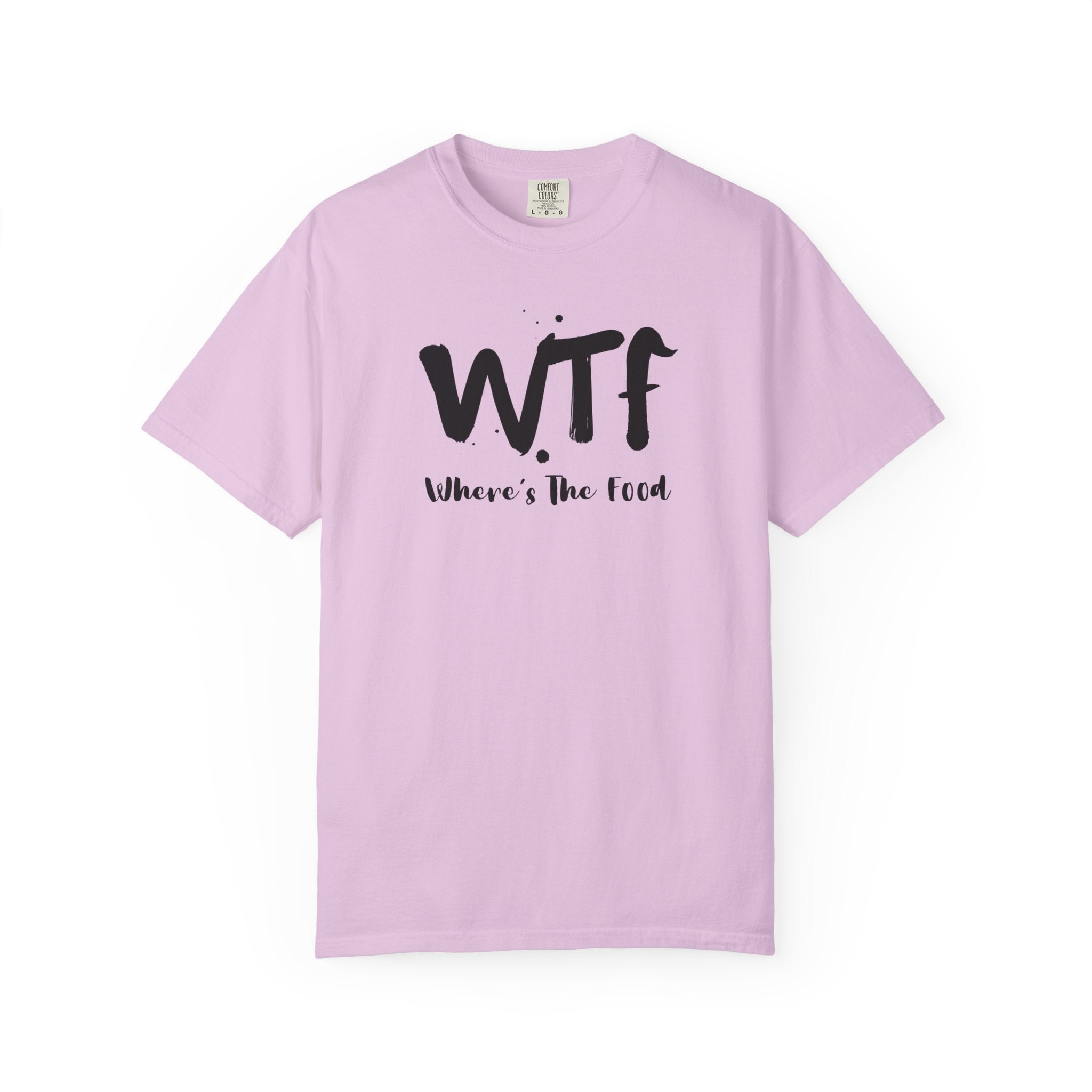WTF "Where's The Food" Graphic T-Shirt