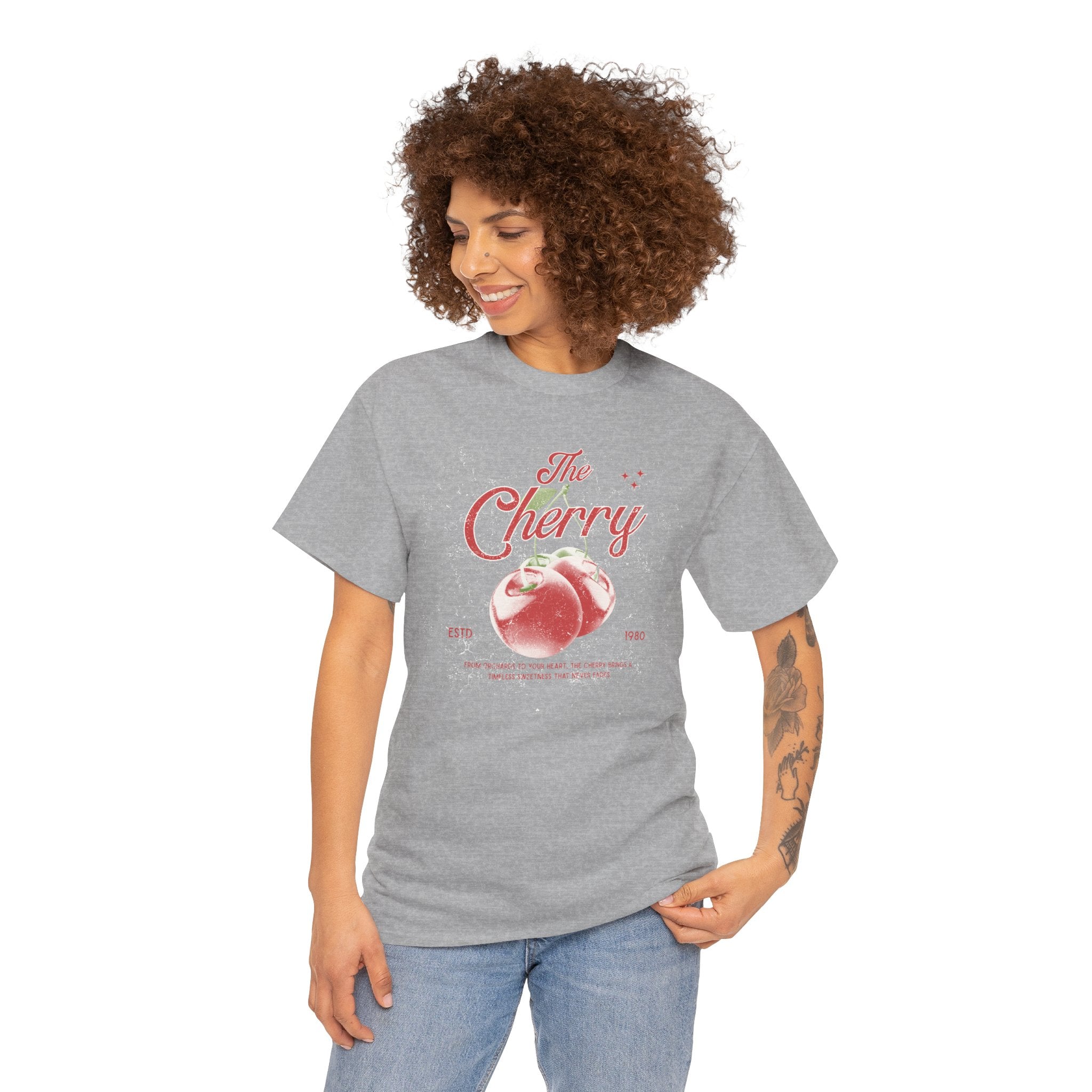 Cherry Vintage Graphic Tee — "I’m Cherry" Retro Fruit T-Shirt