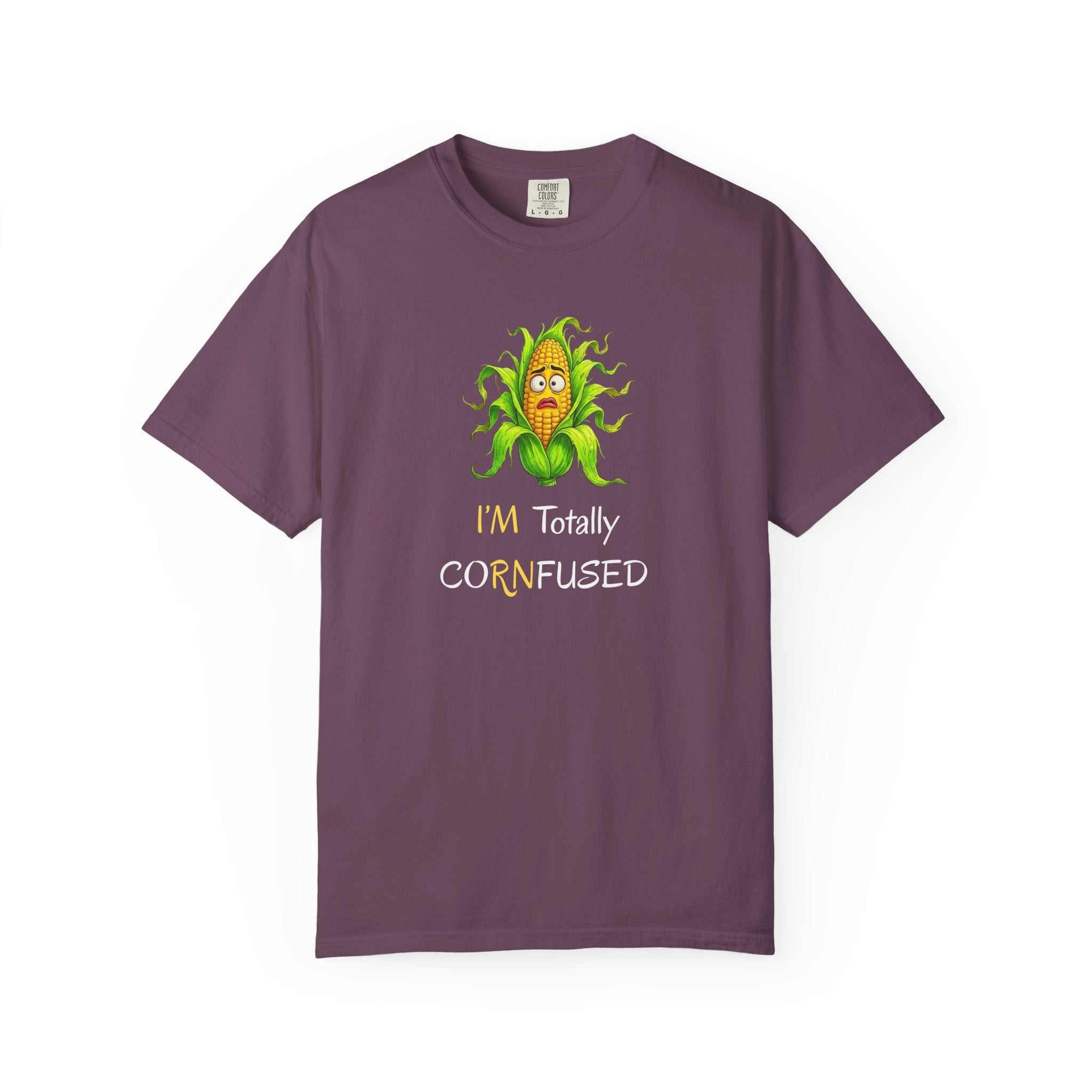 I'm Totally CORNfused Tee — Funny Corn Pun T-Shirt