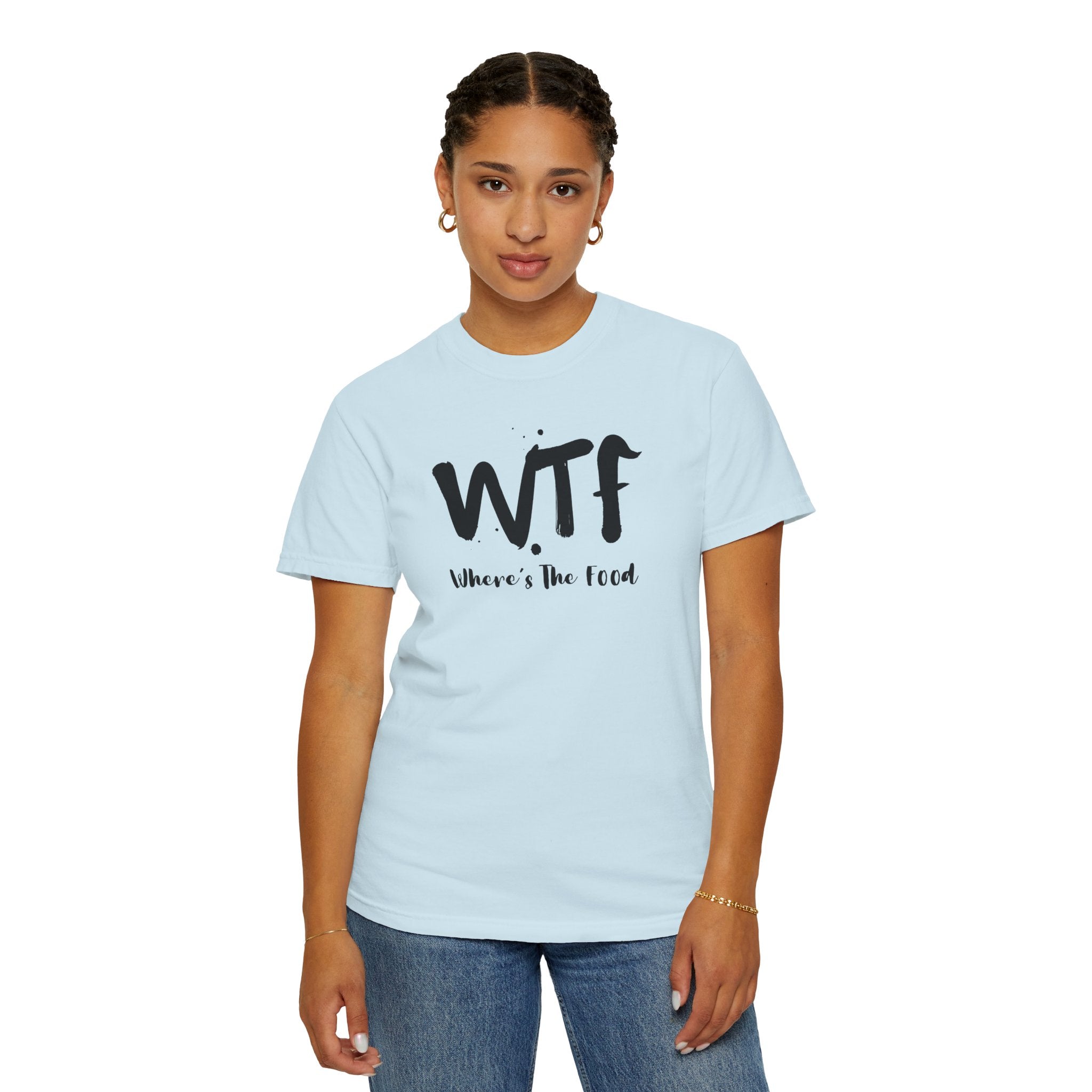 WTF "Where's The Food" Graphic T-Shirt