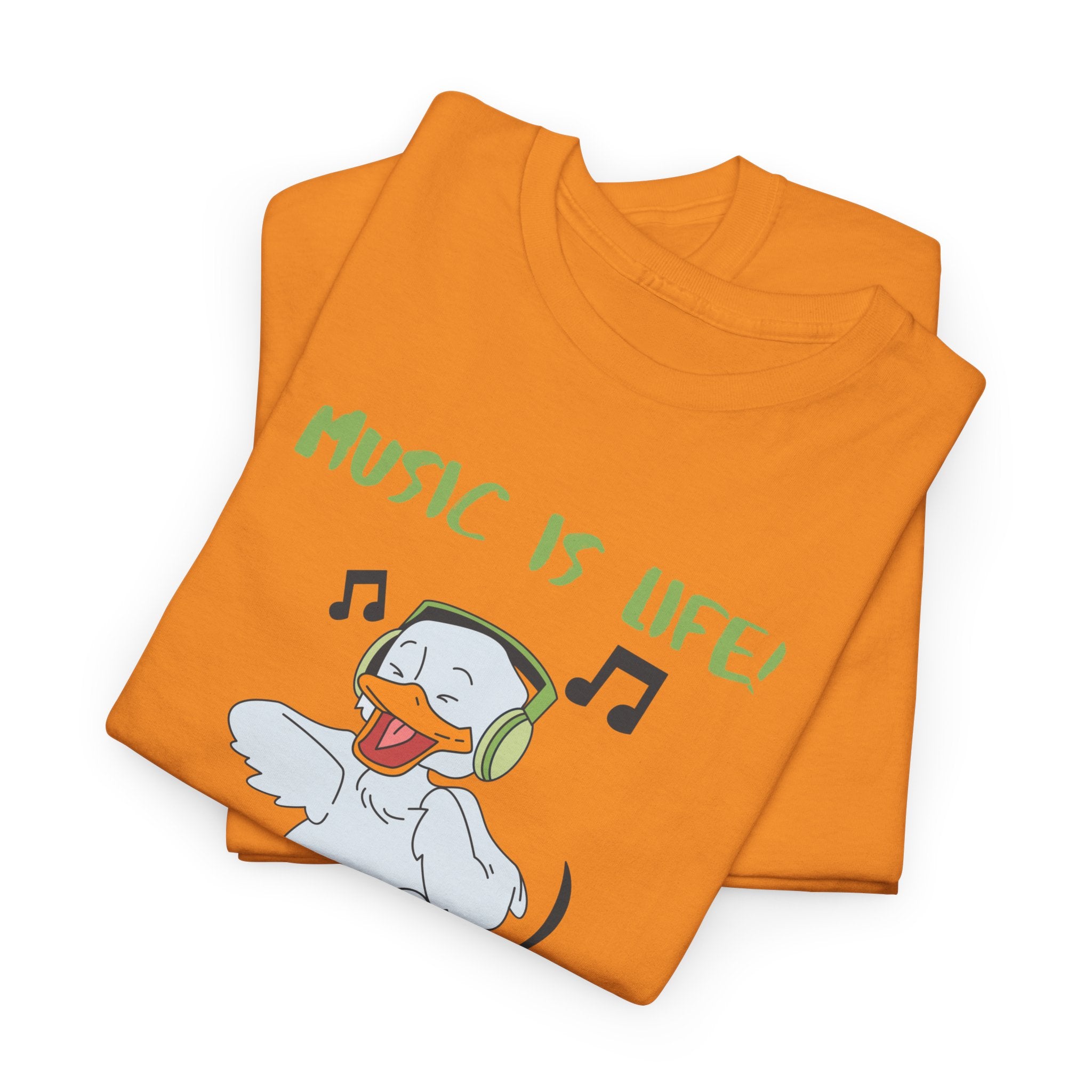 Music Is Life Duck T‑Shirt