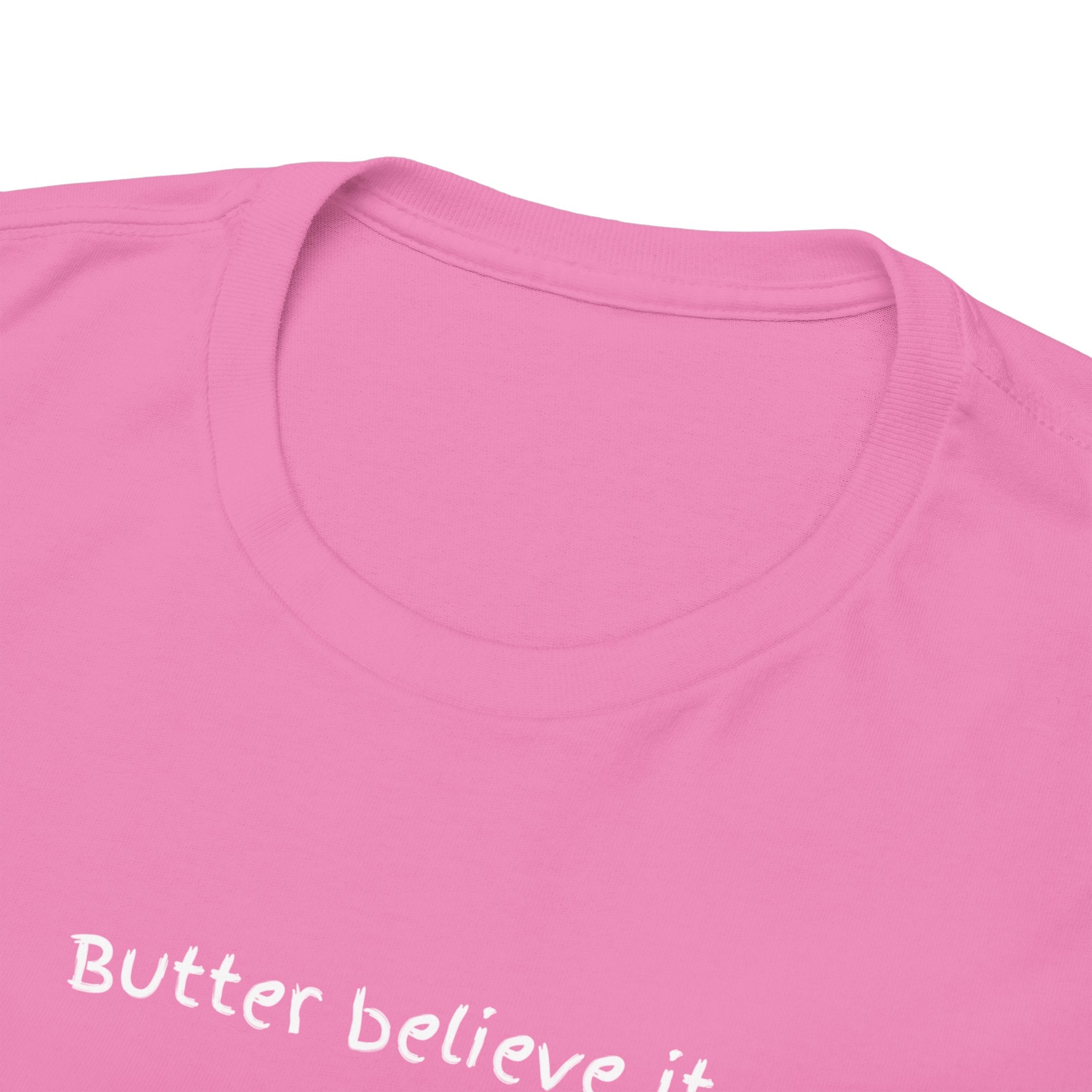 Butter Believe It Popcorn Tee — Cute Retro Snack Cartoon T-Shirt