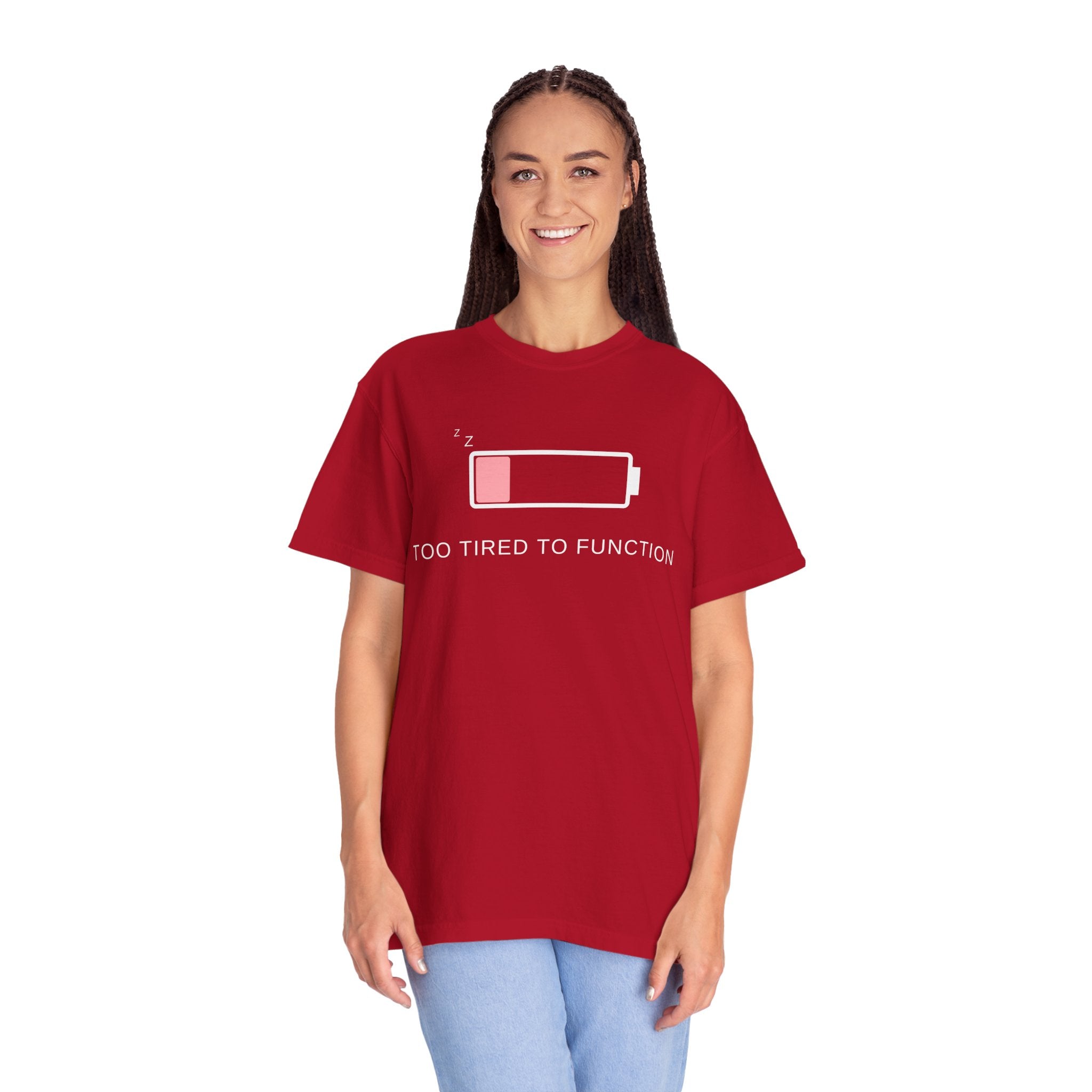Comfort colors 1717 Template 1768152578372-pink-too-tired-to-funkion