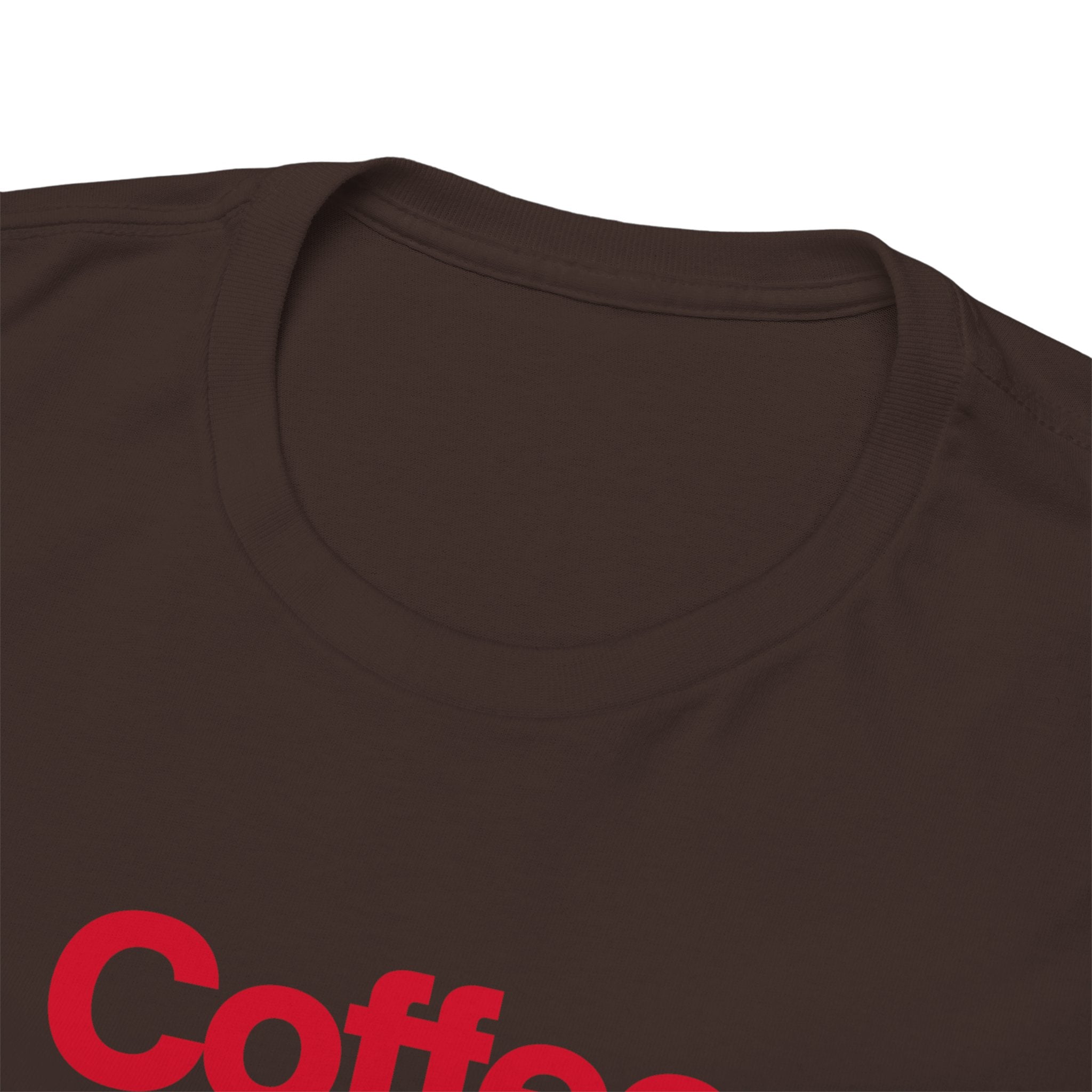 Coffee Lovers T-Shirt — Cute Red Coffee Cup Graphic Tee