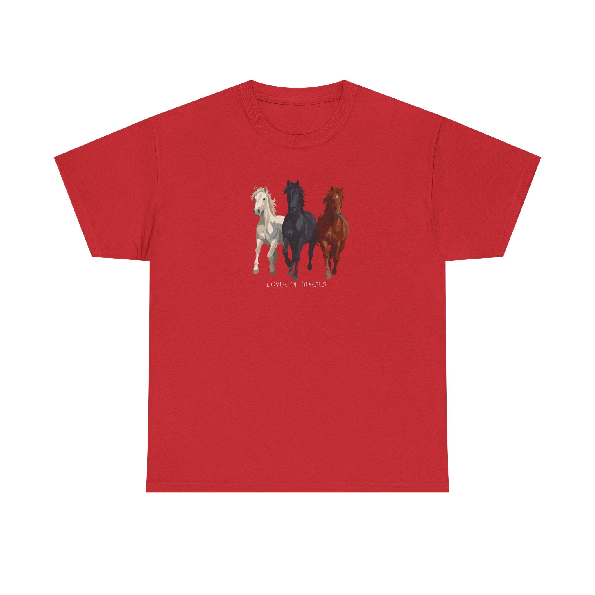 T-Shirt — Three Horses 'Love is Love' Pride Graphic Tee