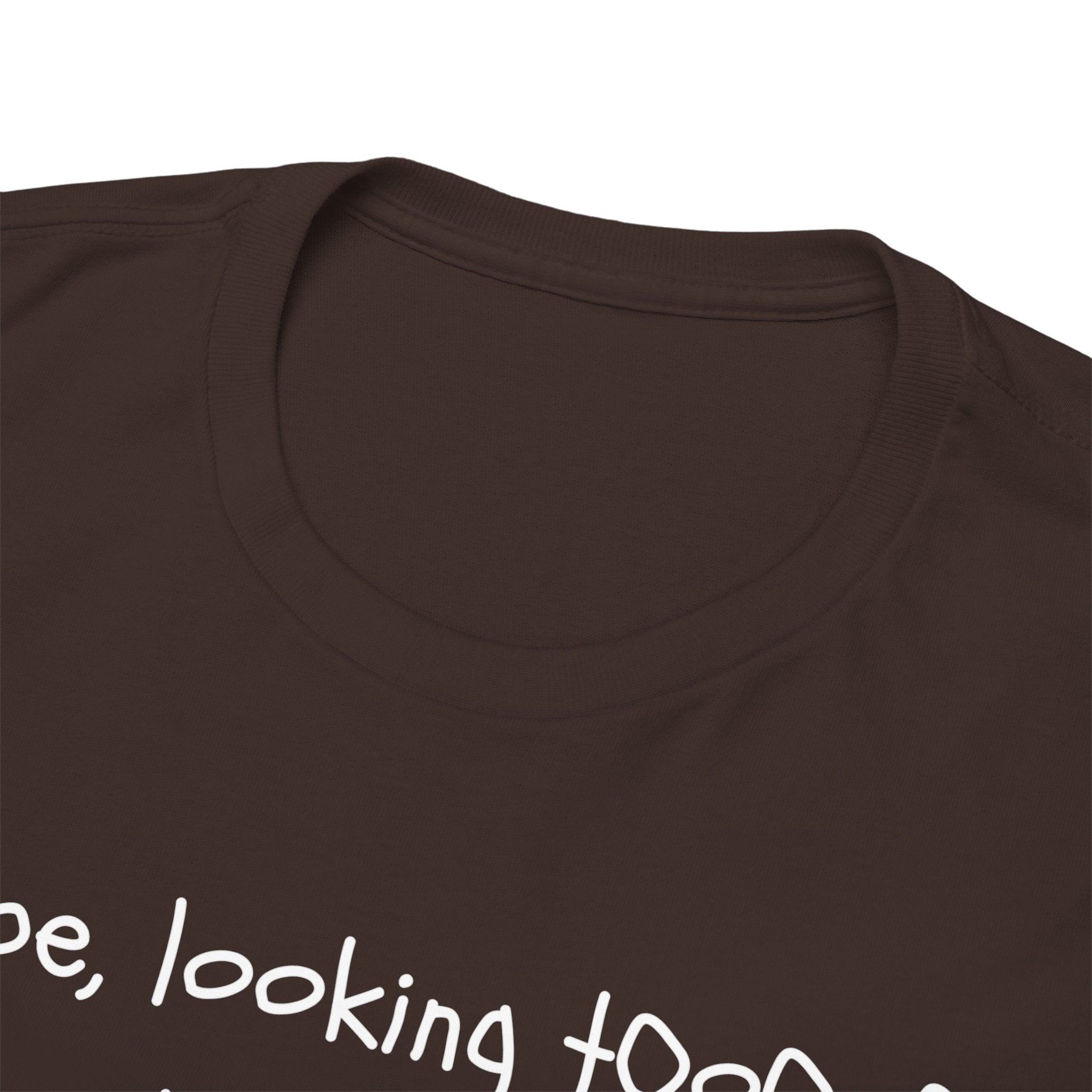 Nope, Looking Toooo Peopley Out Here Mushroom Tee