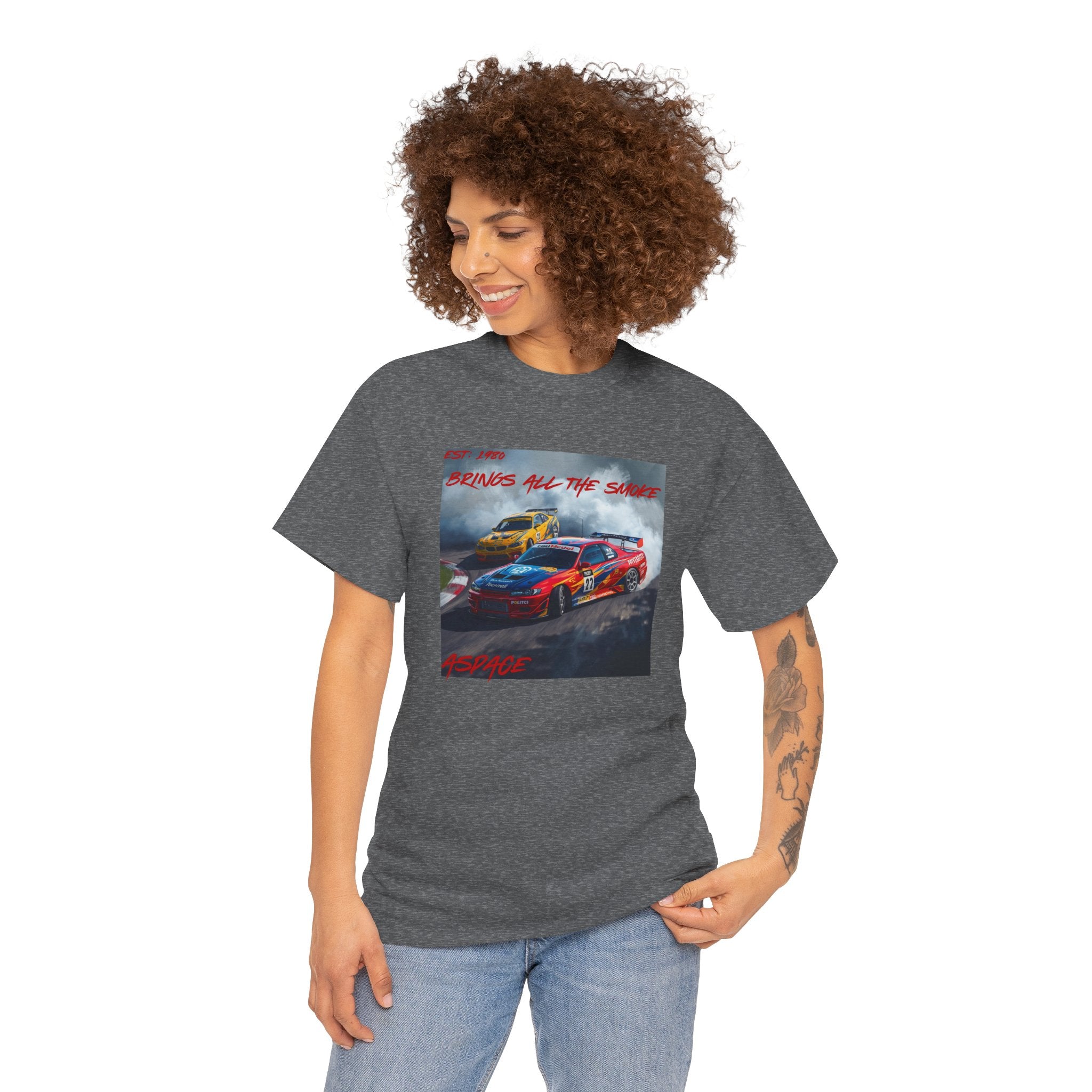 Race Car Drift Tee — 'Chasing All The Glory' Graphic Racing T‑Shirt