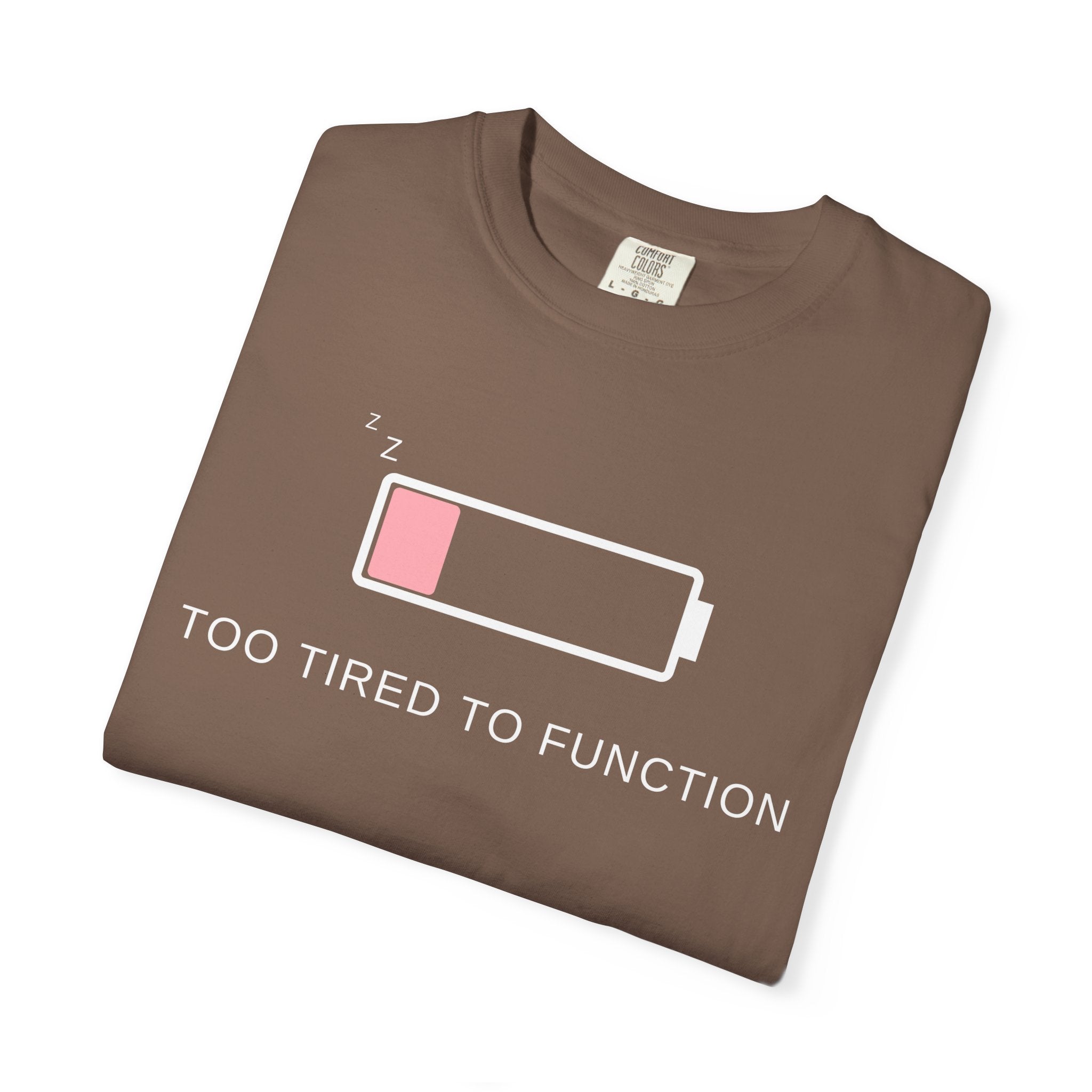 Comfort colors 1717 Template 1768152578372-pink-too-tired-to-funkion