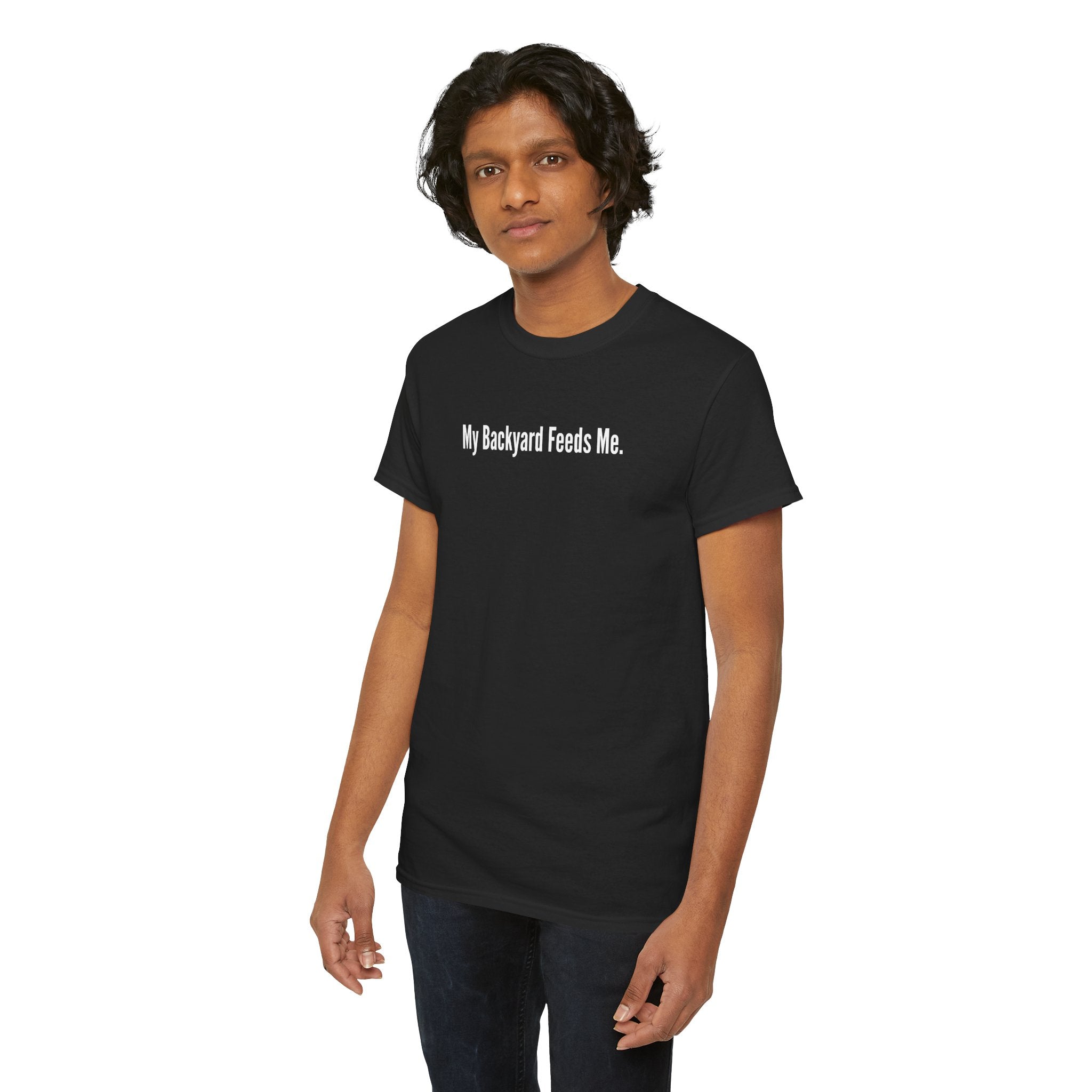 Backyard Feeds Me T-Shirt — Gardening & Homesteading Tee