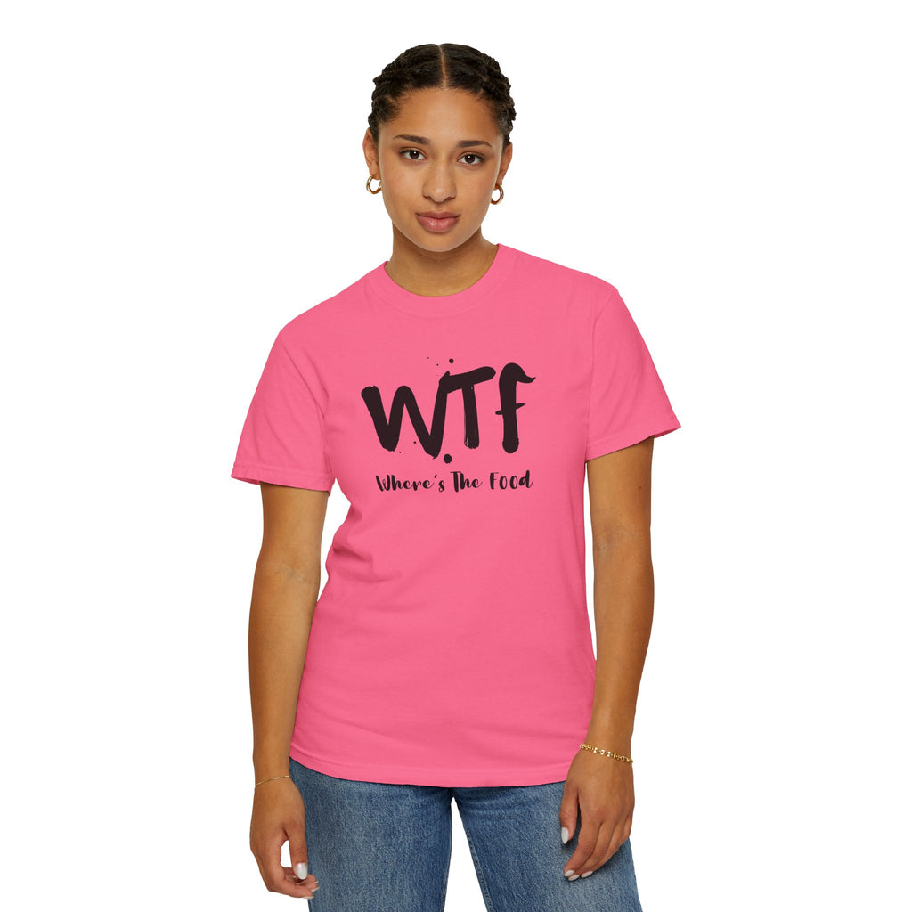 WTF "Where's The Food" Graphic T-Shirt