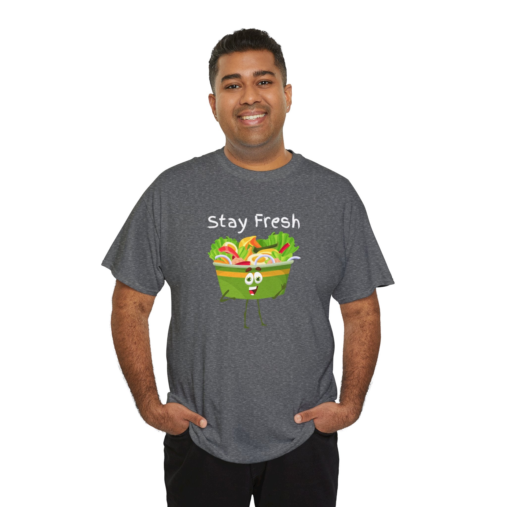 Stay Fresh Salad Tee – Cute Veggie Graphic T-Shirt
