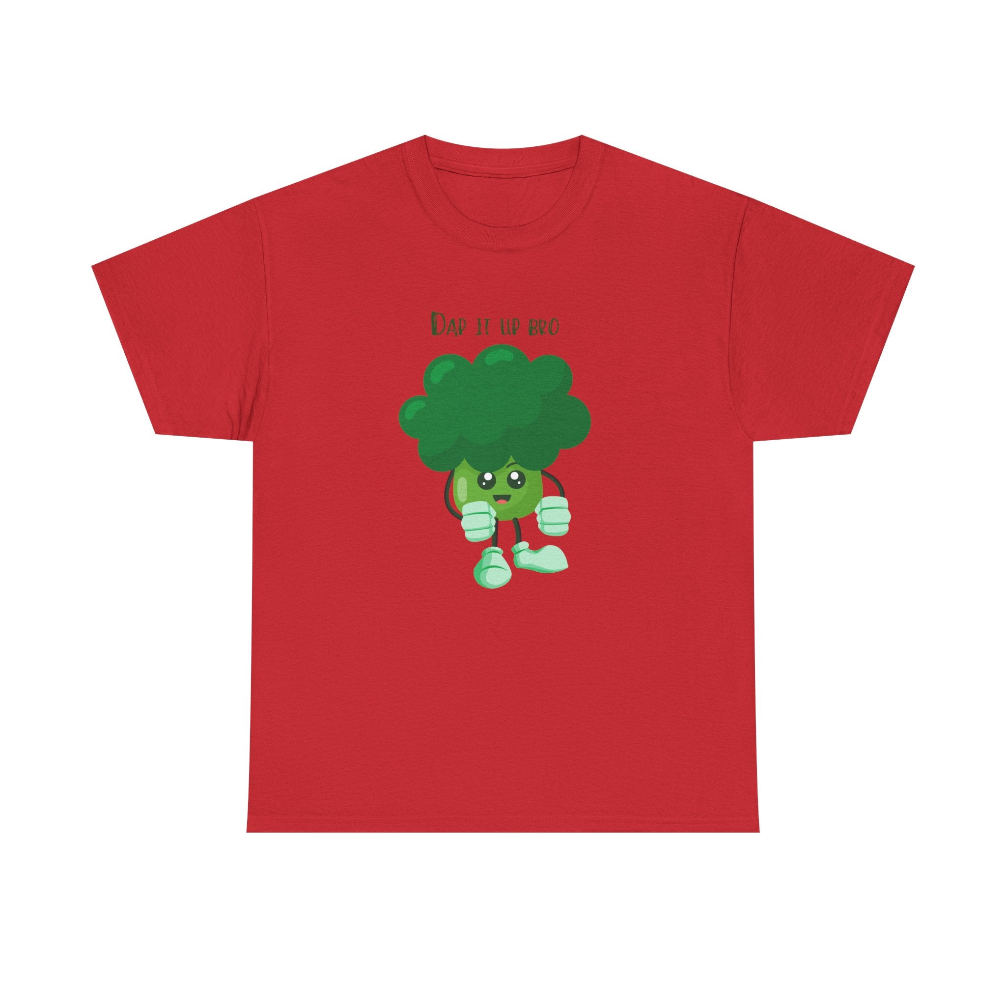 Broccoli Buddy T‑Shirt — Cute 'Eat Yo Veg' Veggie Graphic Tee