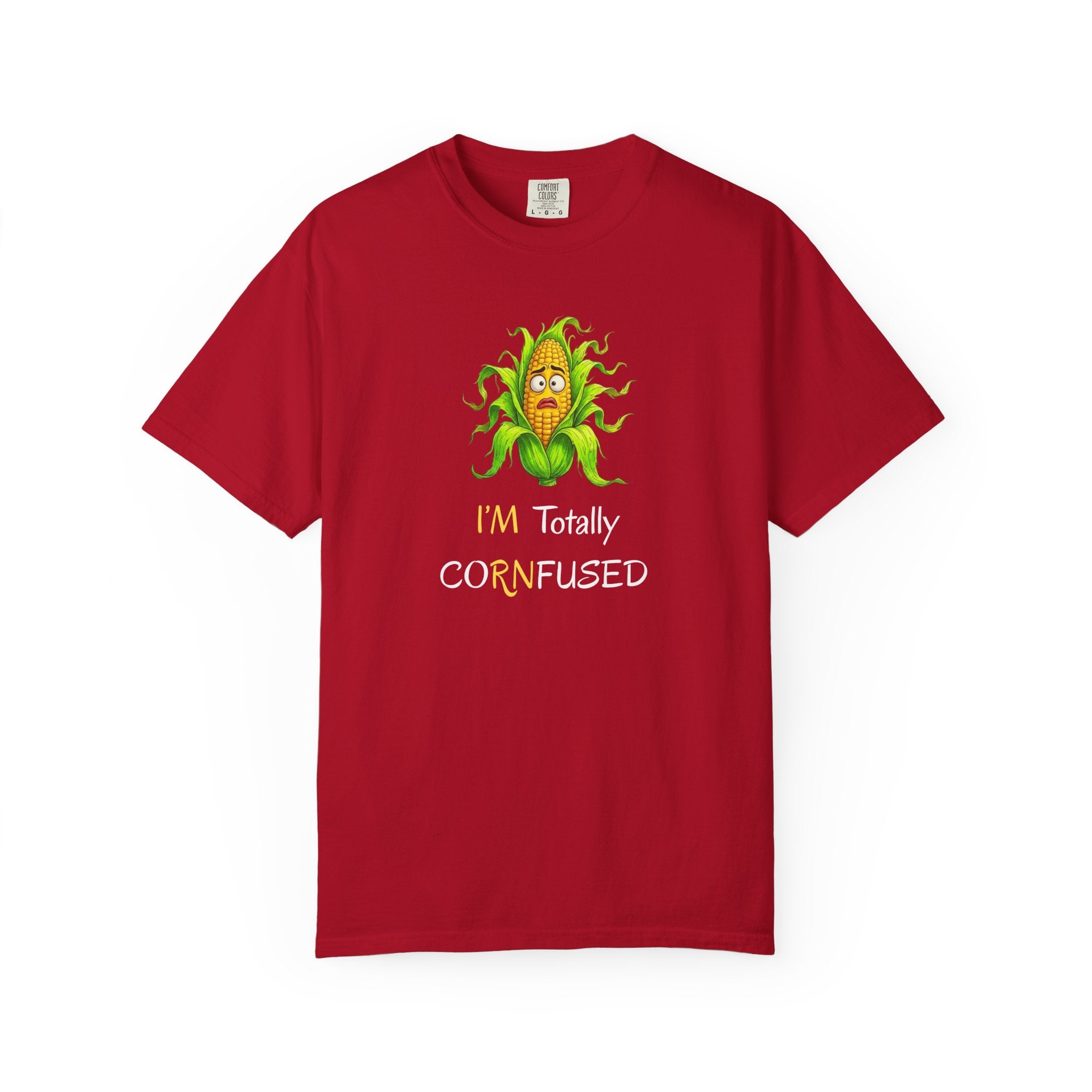 I'm Totally CORNfused Tee — Funny Corn Pun T-Shirt