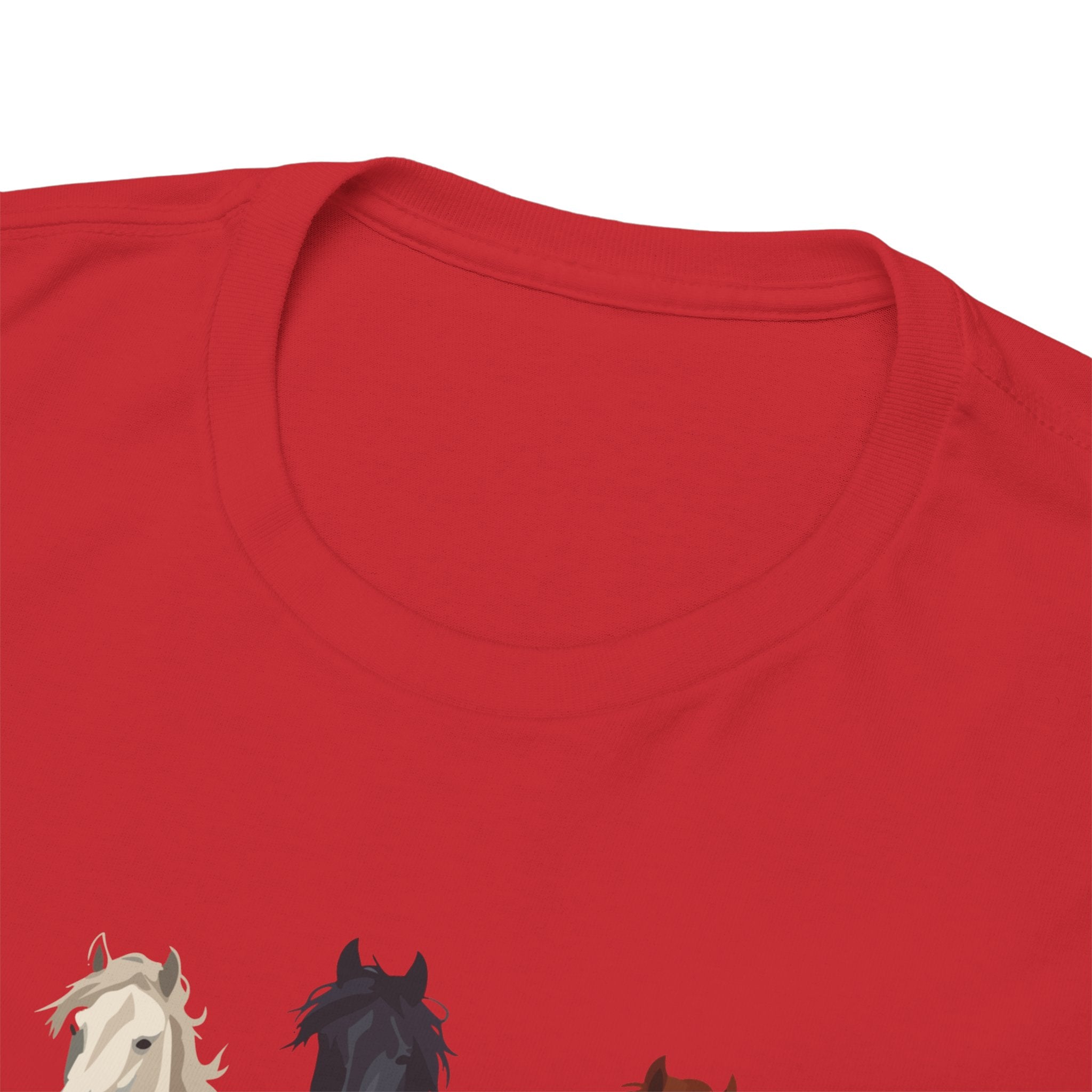 T-Shirt — Three Horses 'Love is Love' Pride Graphic Tee