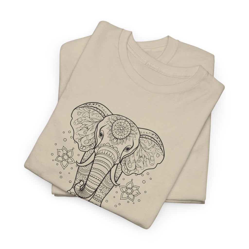 Elephant Head Tee — "Big Style. Bigger Presence" Graphic T-Shirt