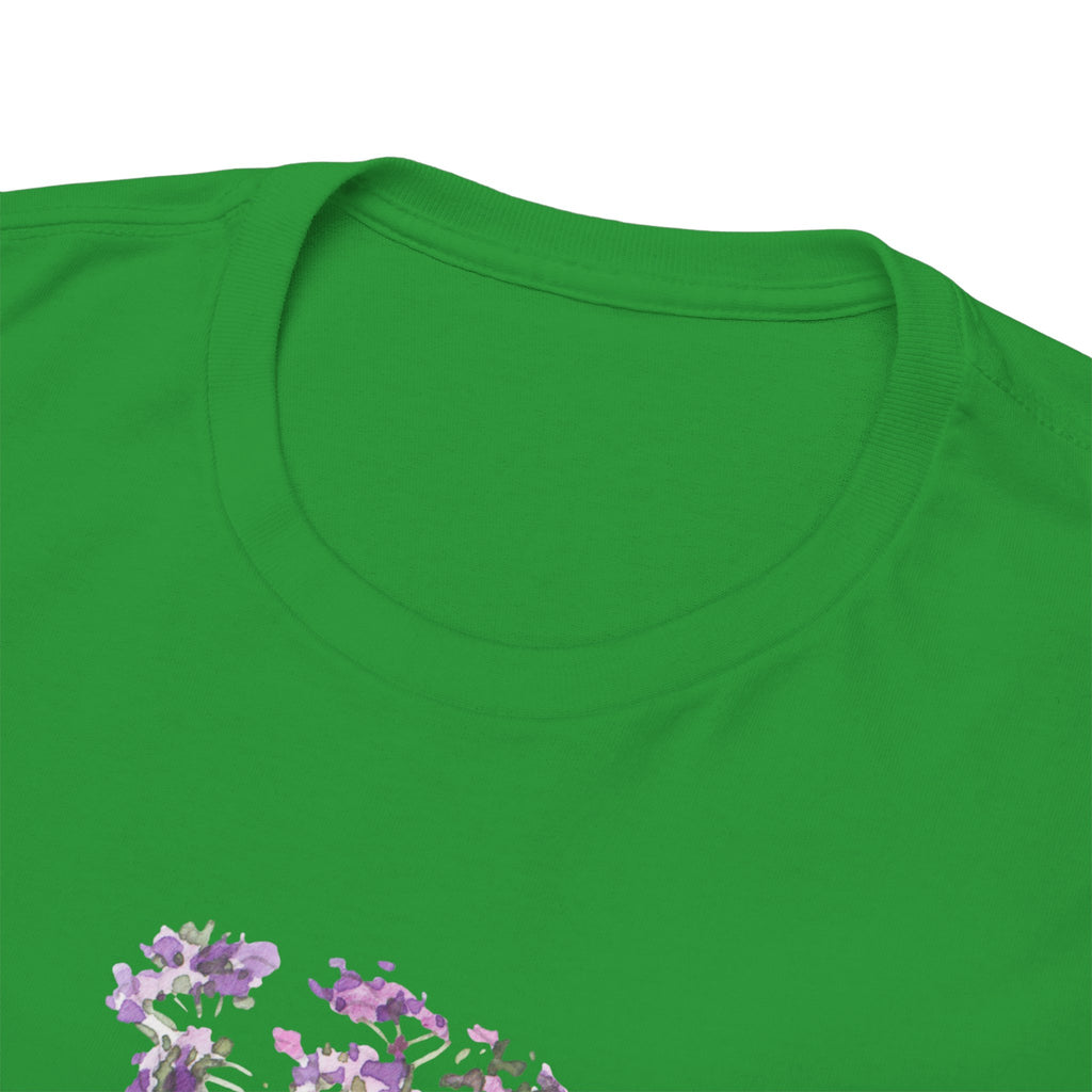Wildflower Tee — "Be Like a Wildflower" Floral Graphic T-Shirt