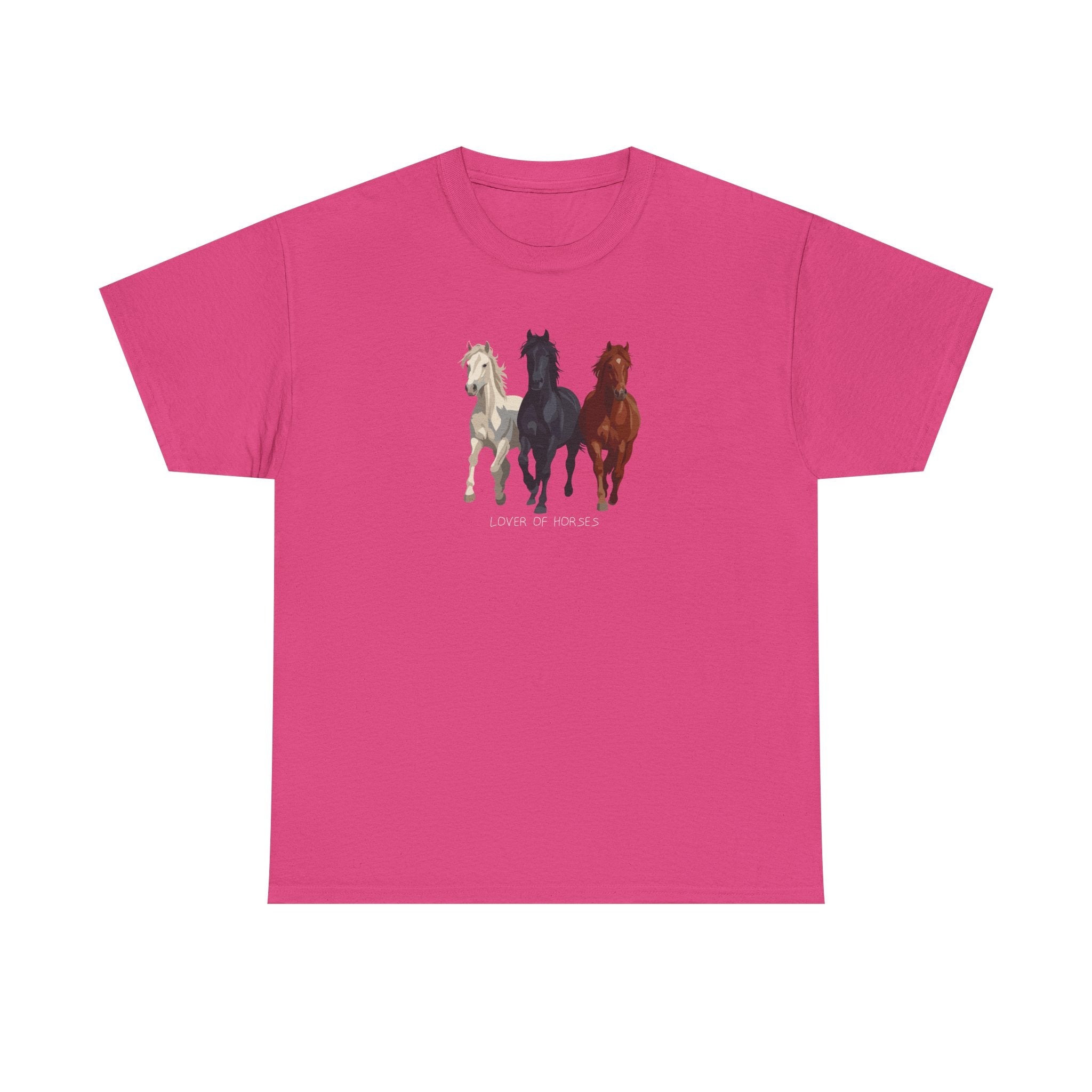 T-Shirt — Three Horses 'Love is Love' Pride Graphic Tee
