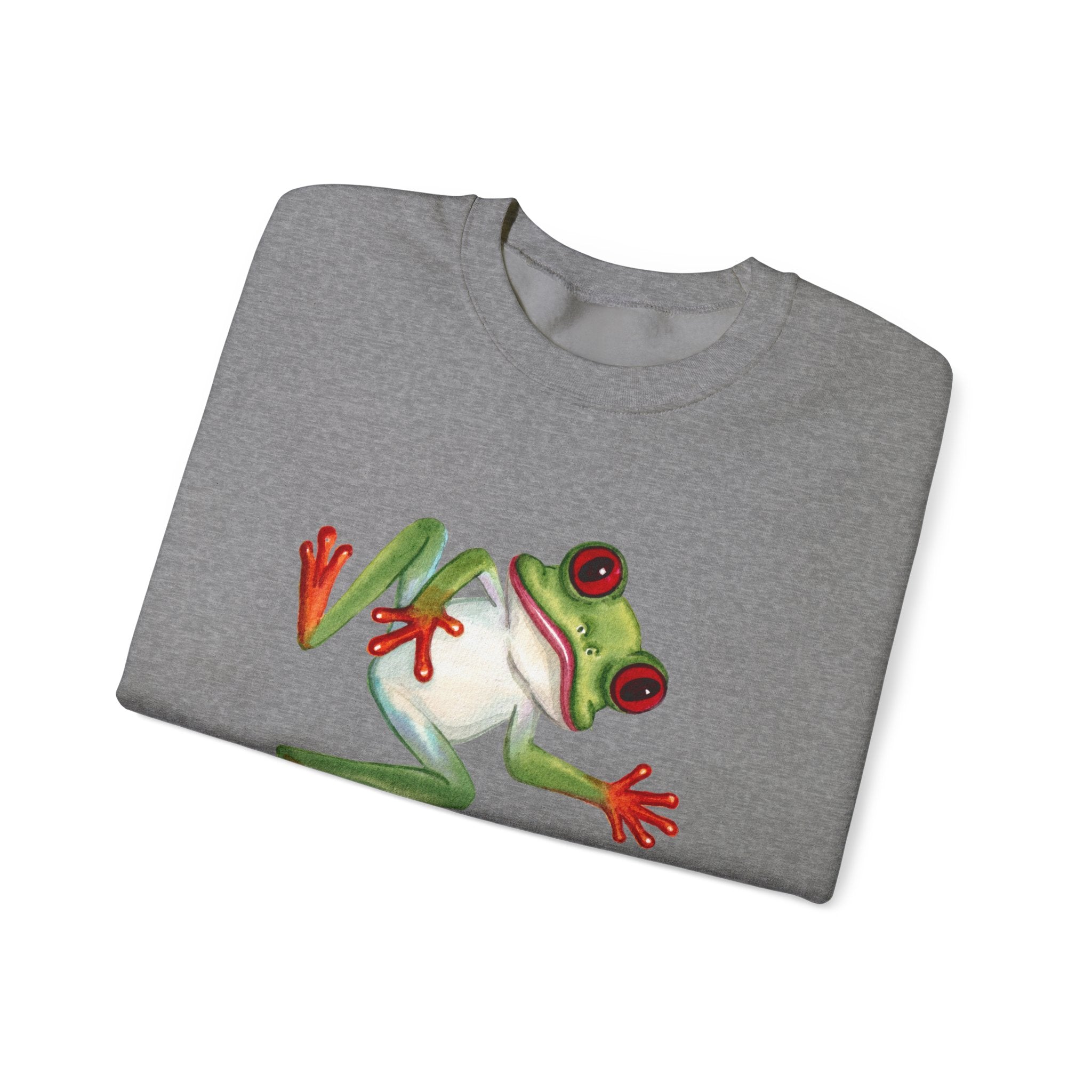 Frog 'Here for Hoppy Hour' Crewneck Sweatshirt