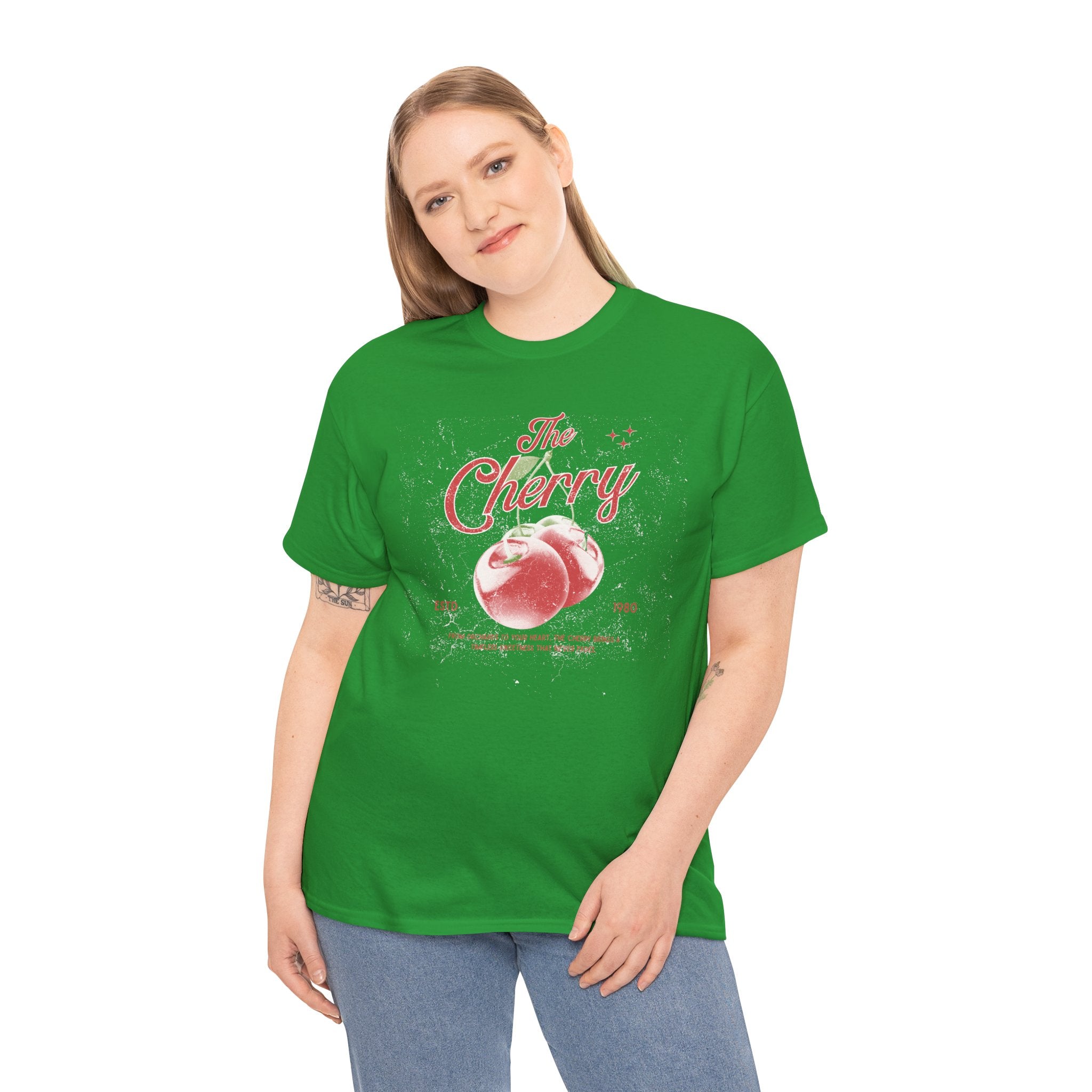 Cherry Vintage Graphic Tee — "I’m Cherry" Retro Fruit T-Shirt