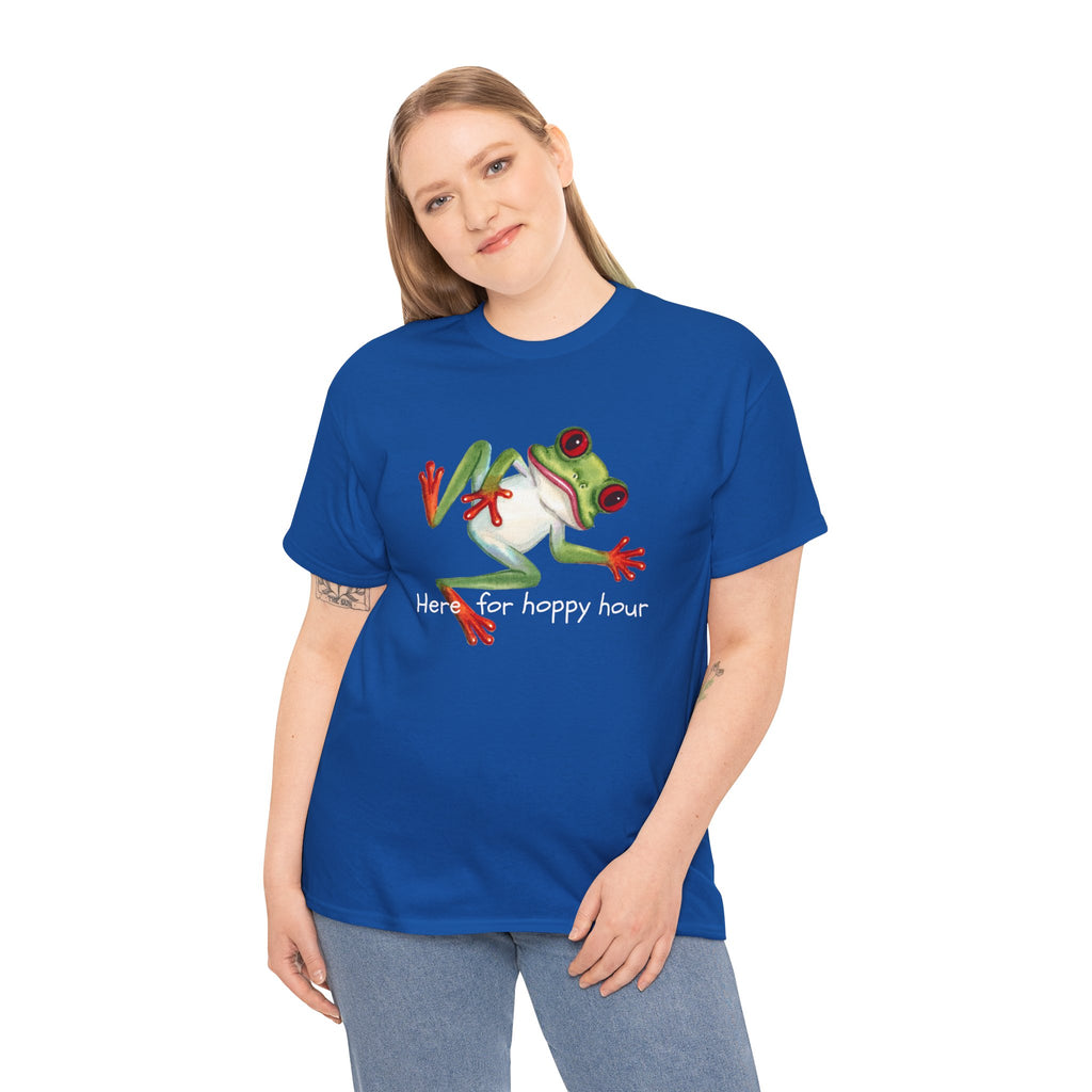 Red-Eyed Tree Frog Graphic Tee — Cute Tropical Frog Shirt for Nature Lovers