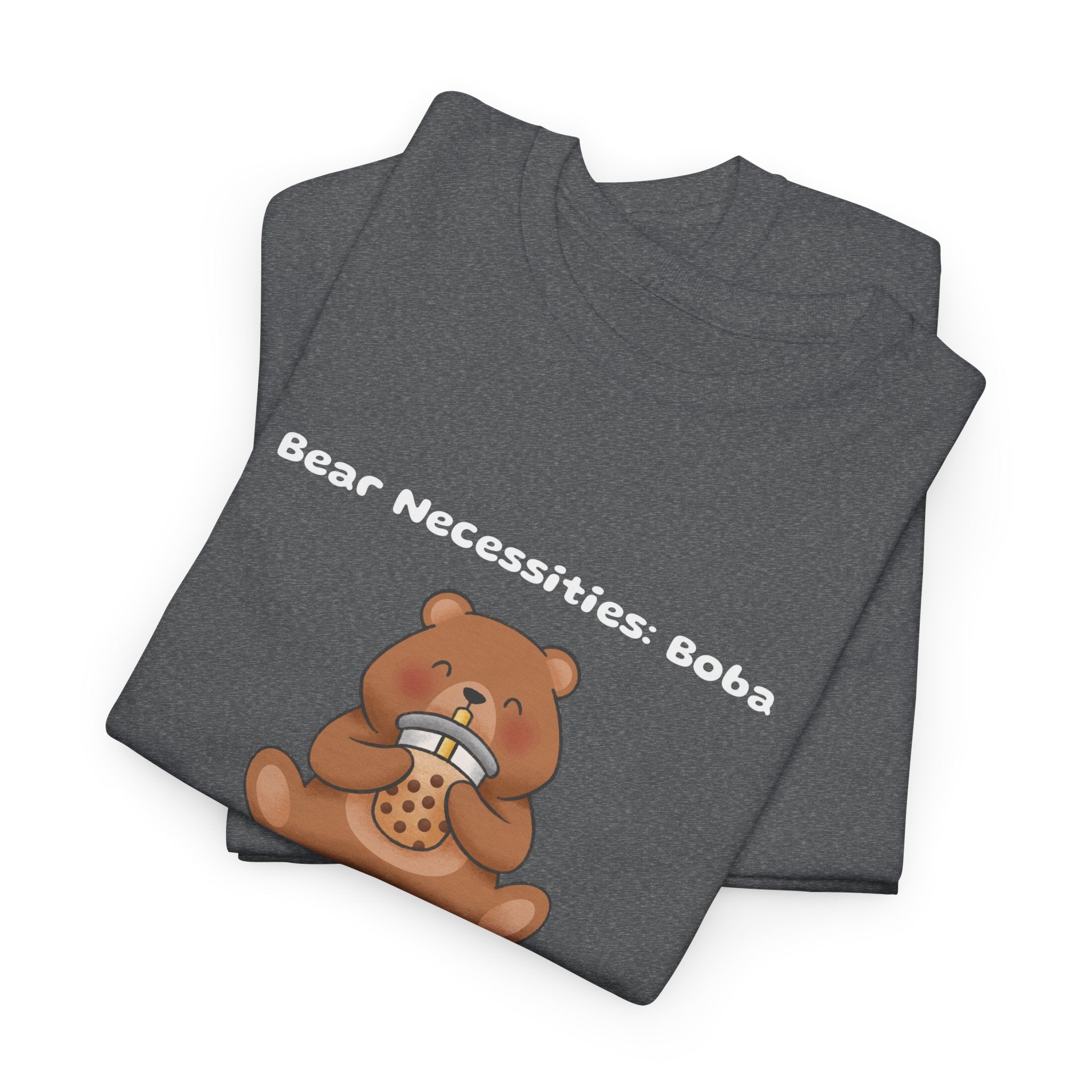 Bear Necessities: Boba Tee — Cute Bubble Tea Bear Graphic T-Shirt