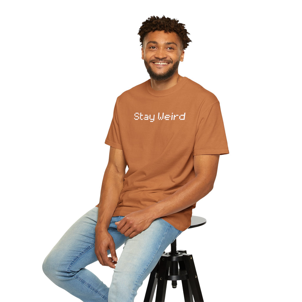 Comfort colors 1717 Template 1768690664958-Stay-Weird-white