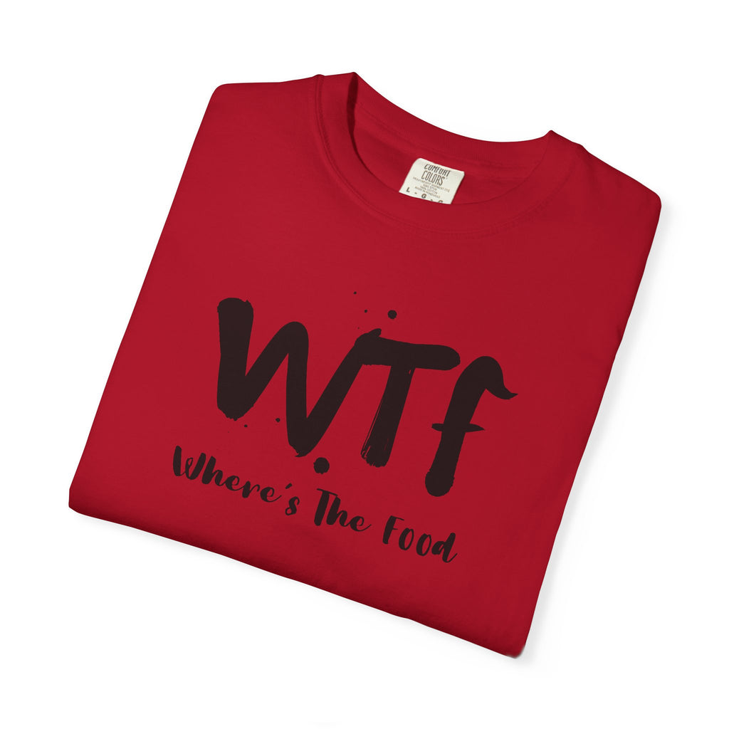 WTF "Where's The Food" Graphic T-Shirt
