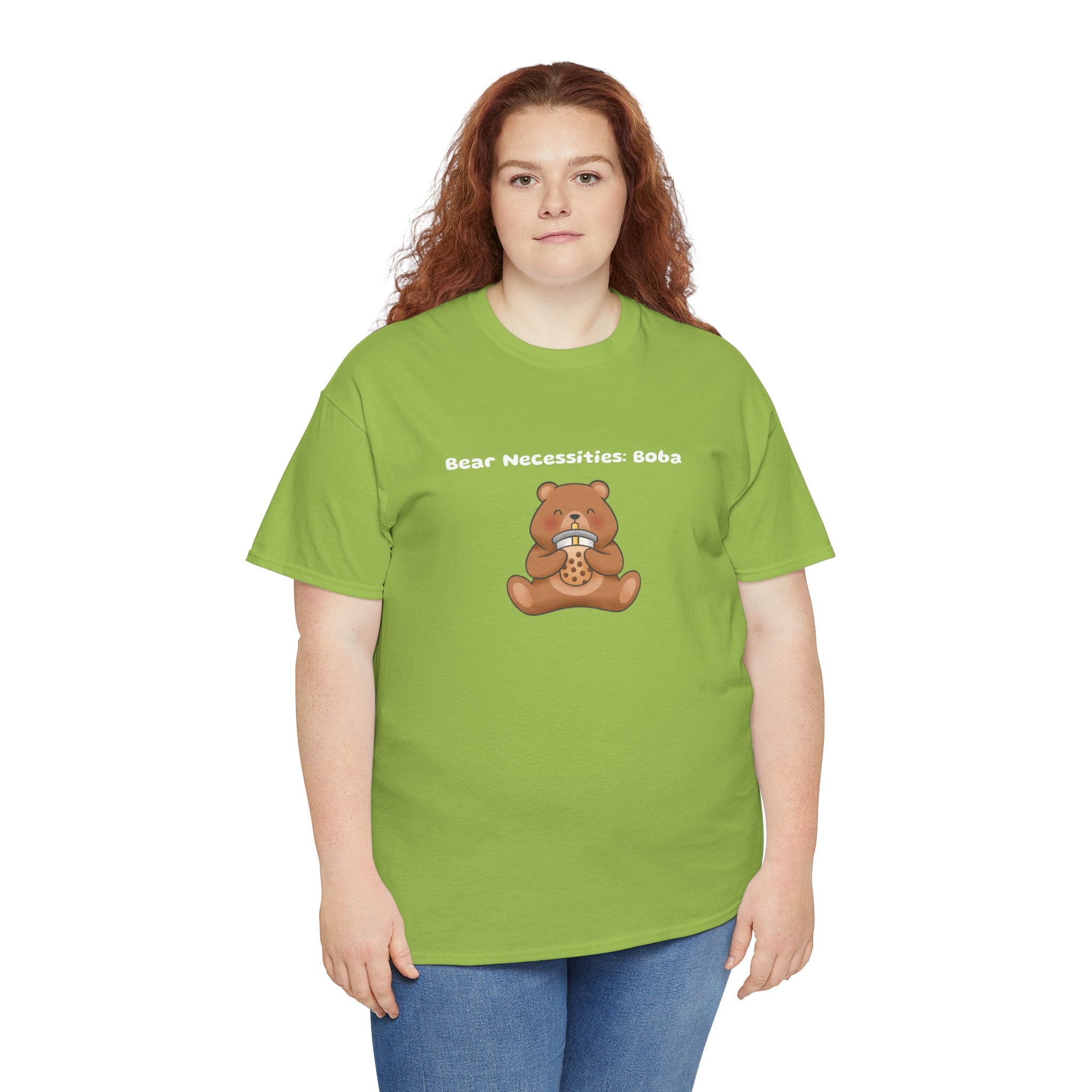 Bear Necessities: Boba Tee — Cute Bubble Tea Bear Graphic T-Shirt