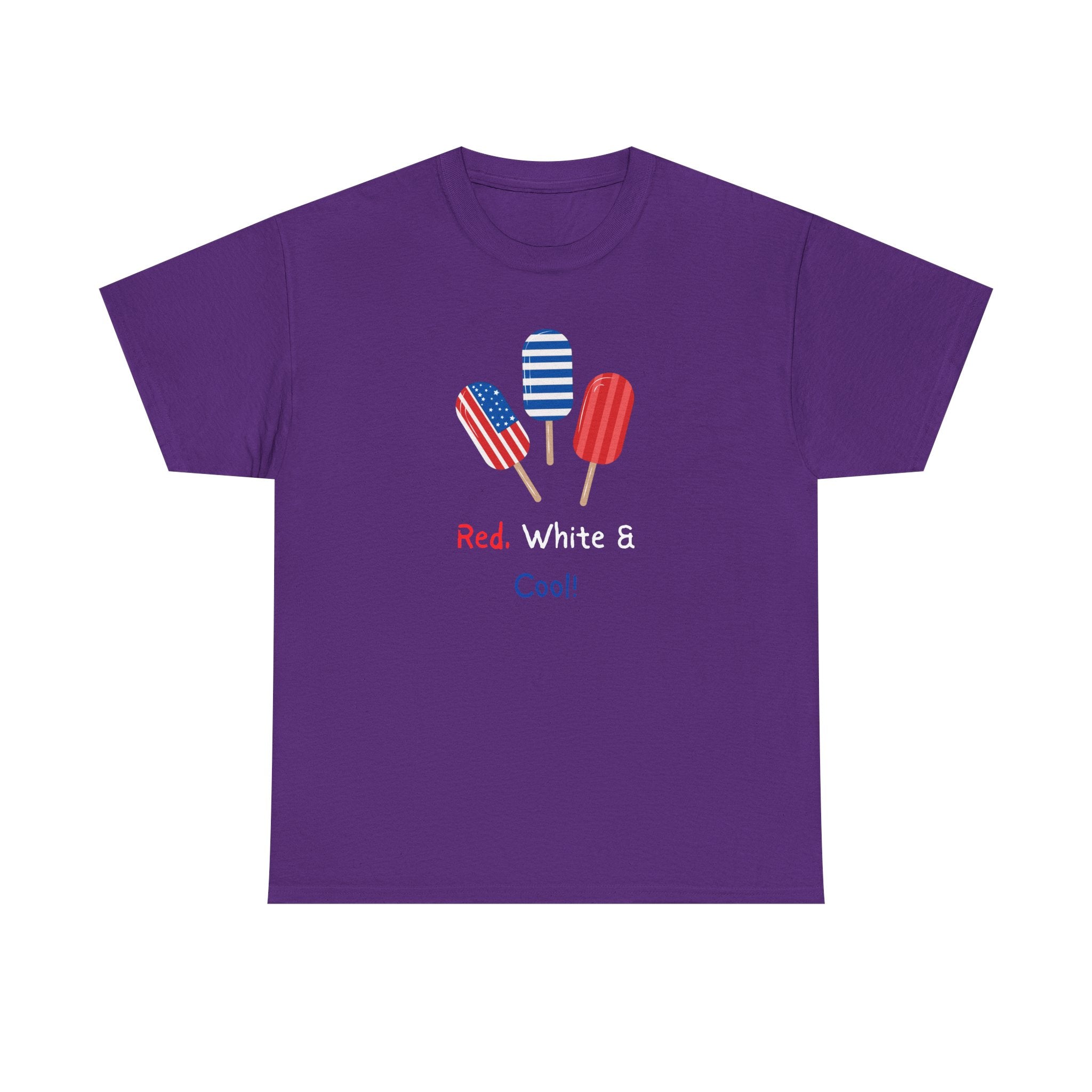 Patriotic Popsicle Tee – "Red, White & Cool" 4th of July T-Shirt