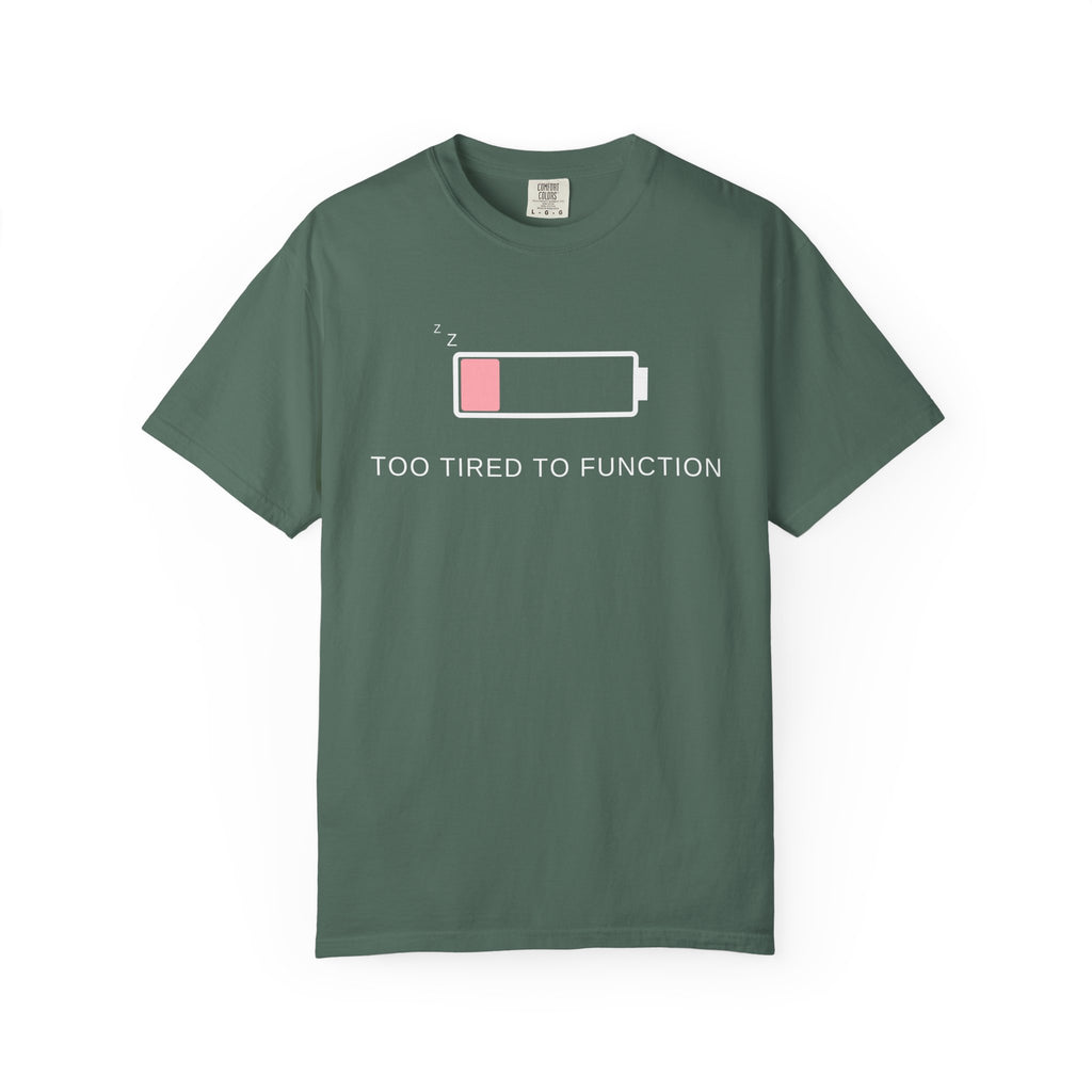 Comfort colors 1717 Template 1768152578372-pink-too-tired-to-funkion