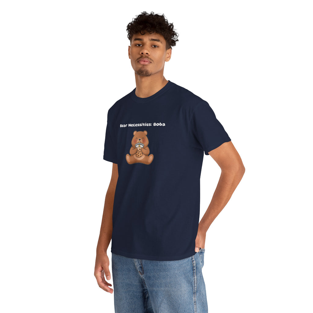 Bear Necessities: Boba Tee — Cute Bubble Tea Bear Graphic T-Shirt
