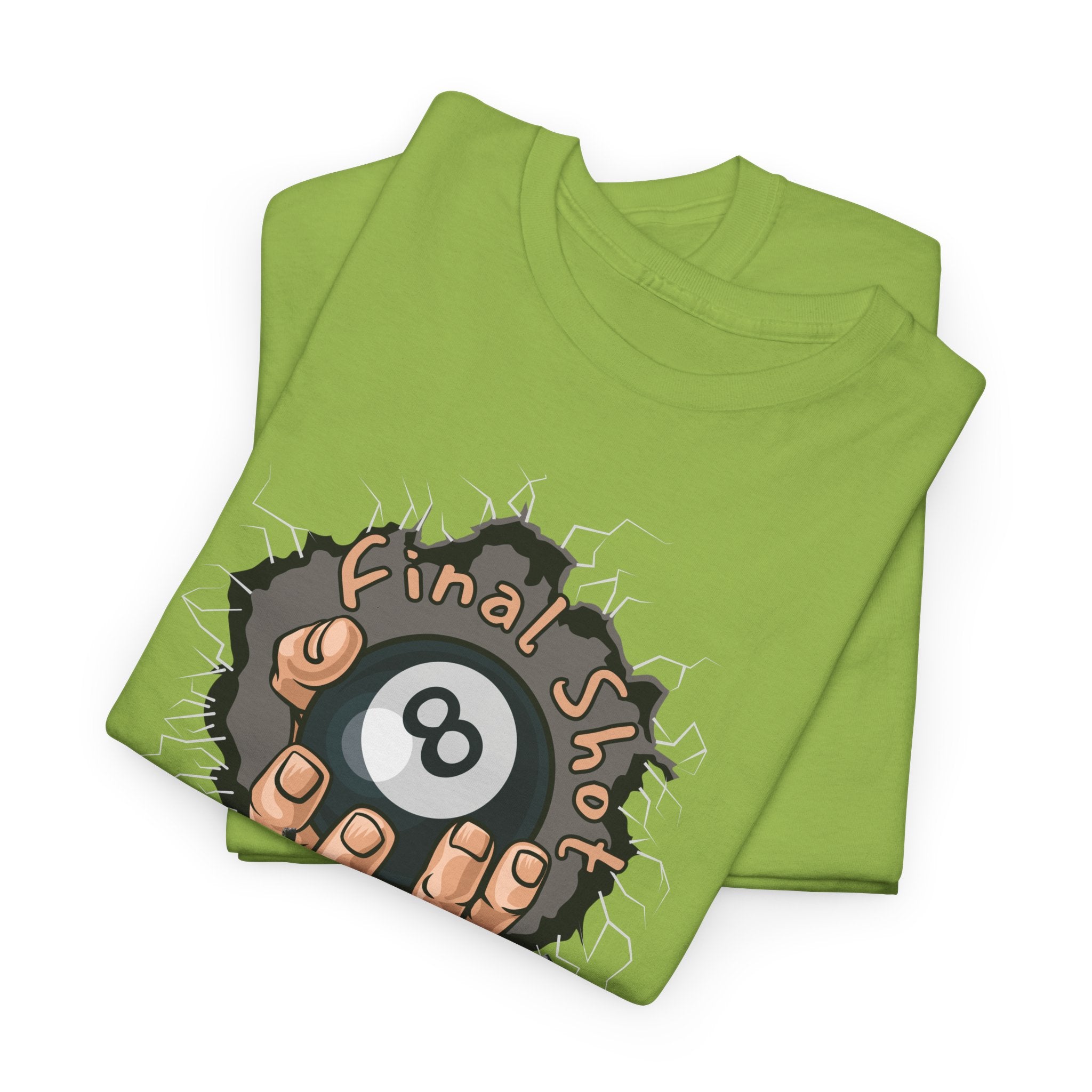 Eight Ball Pocket Tee — "Final Say" Billiards Graphic Shirt