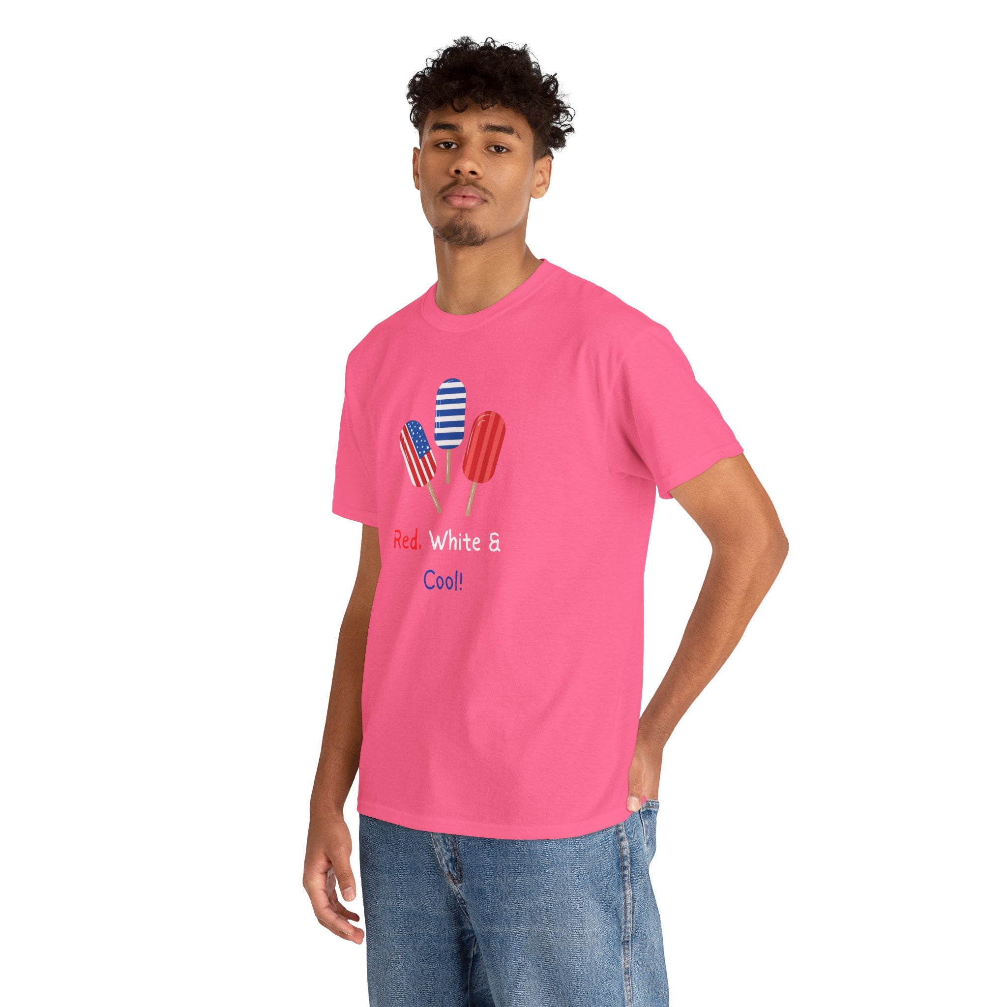 Patriotic Popsicle Tee – "Red, White & Cool" 4th of July T-Shirt