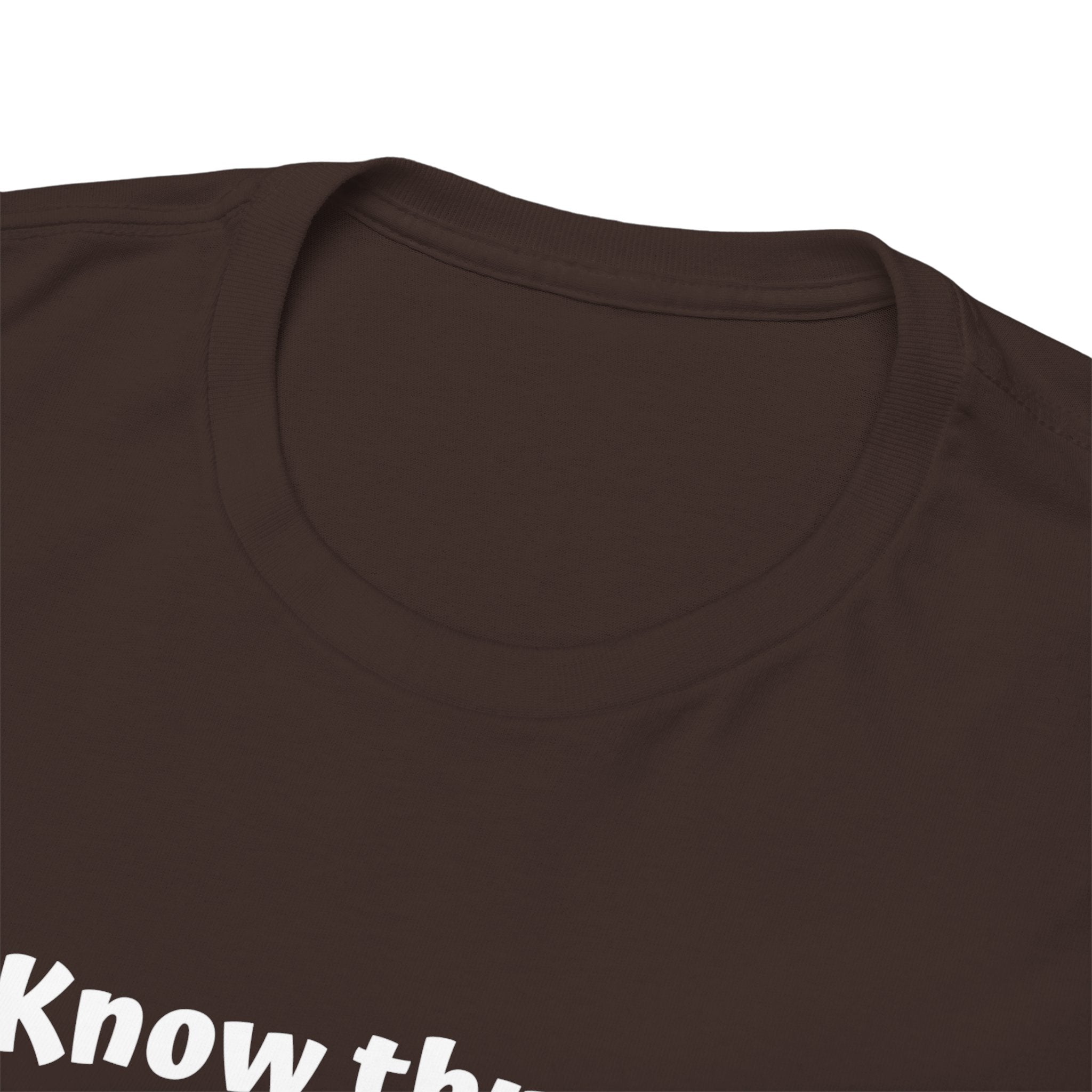 Know Thyself T-Shirt — Minimalist Affirmation Tee