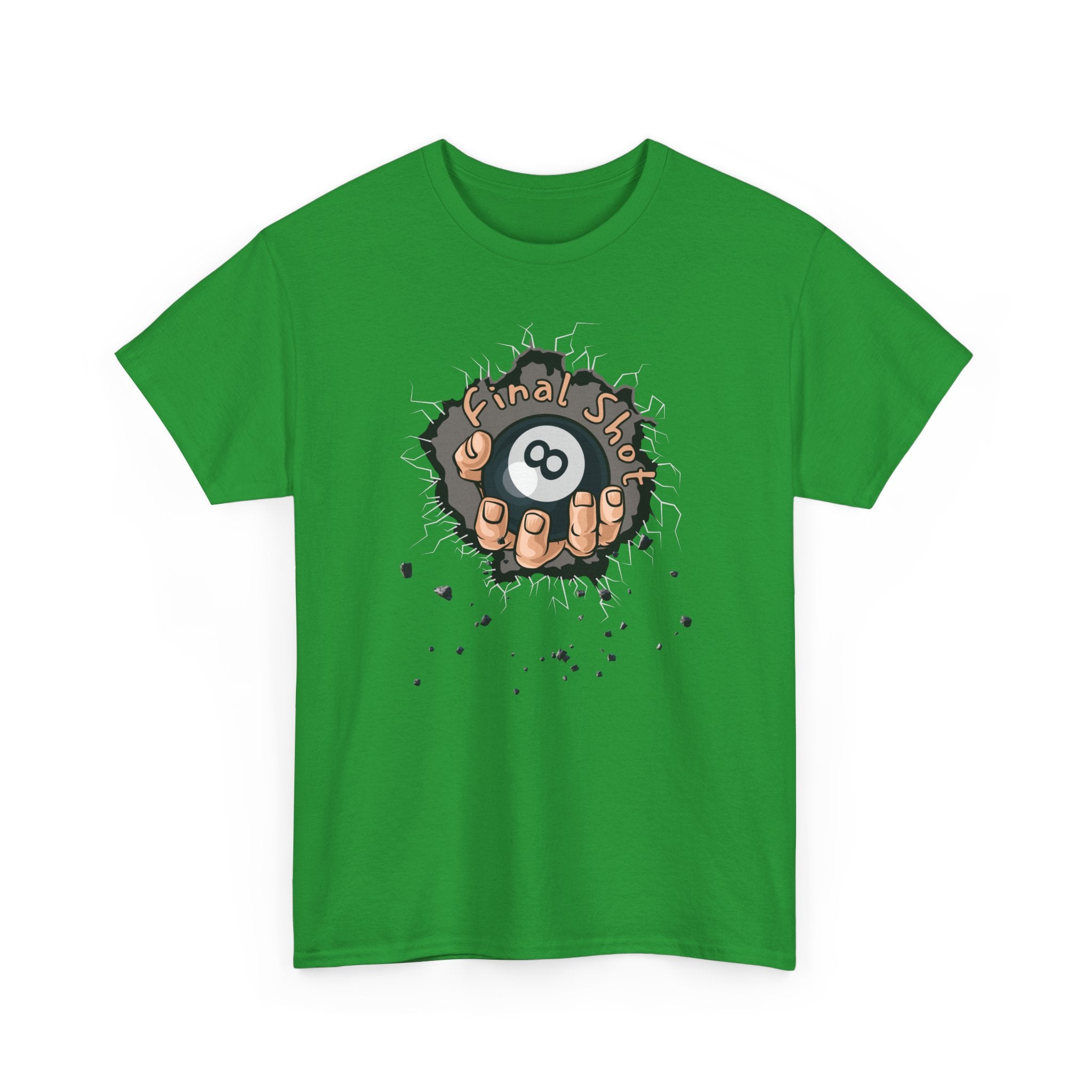 Eight Ball Pocket Tee — "Final Say" Billiards Graphic Shirt