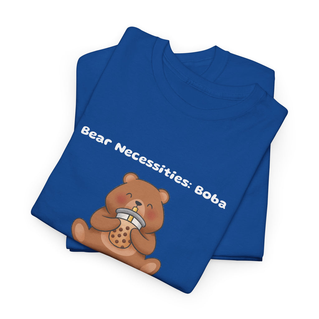 Bear Necessities: Boba Tee — Cute Bubble Tea Bear Graphic T-Shirt