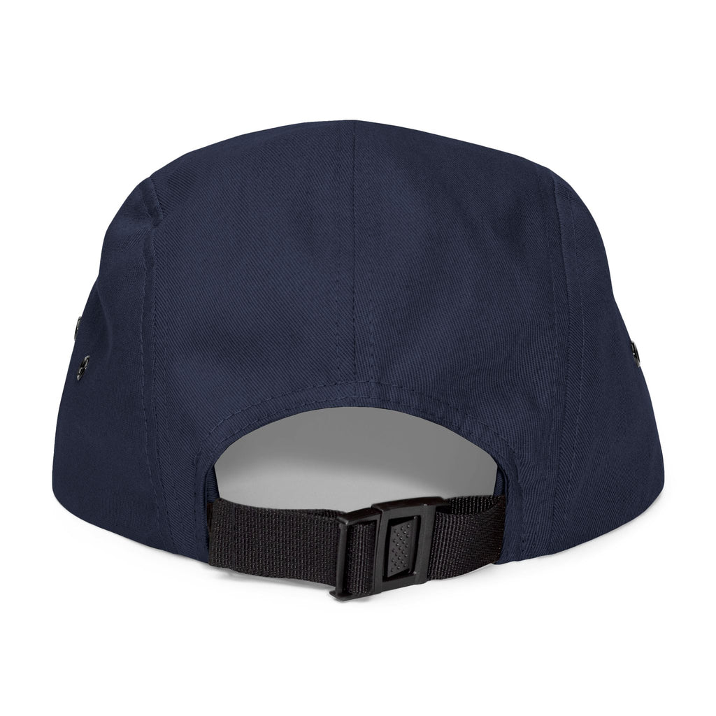 Embroidered 5-Panel Cap — "Make sure that energy is right" Casual Tan Hat