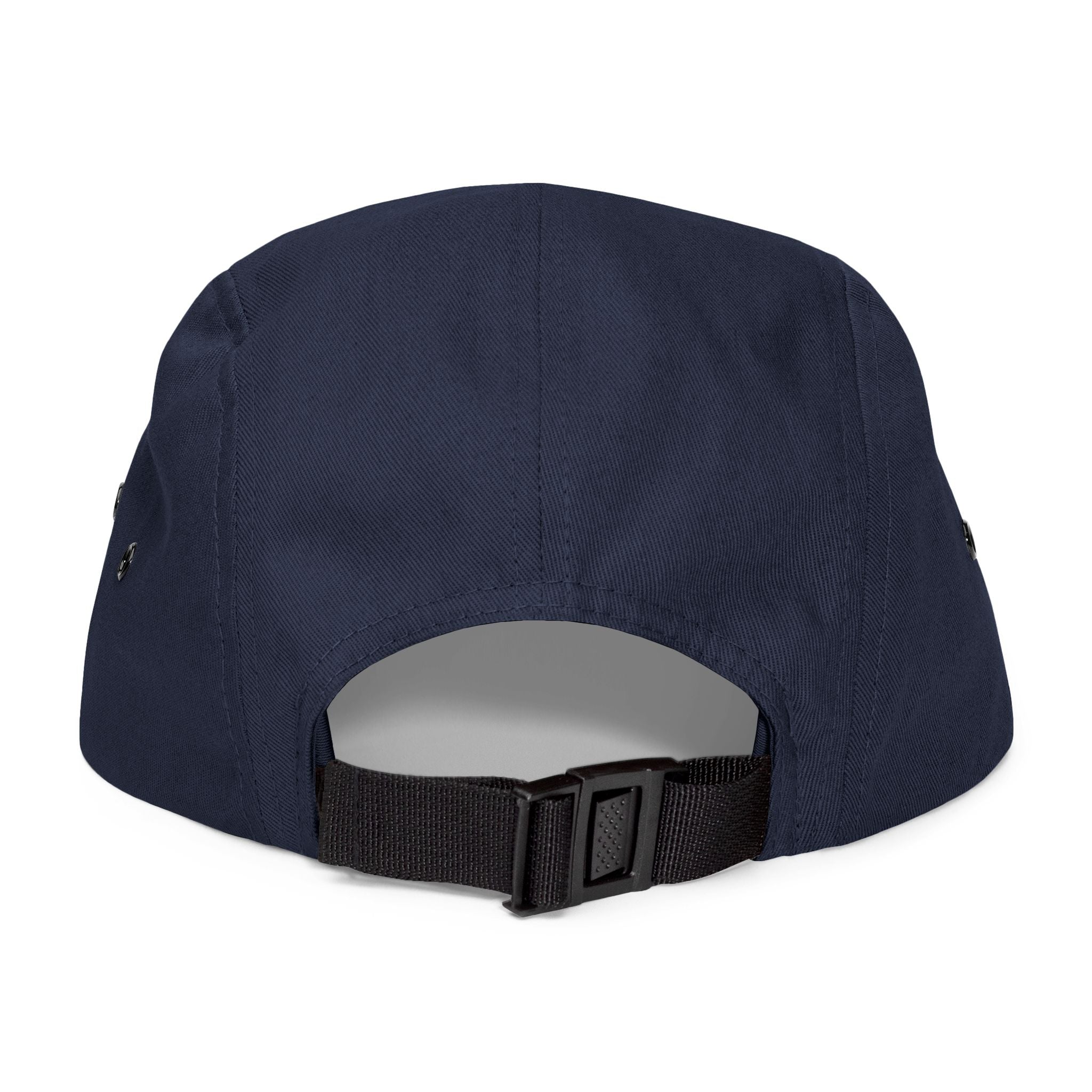 Embroidered 5-Panel Cap — "Make sure that energy is right" Casual Tan Hat