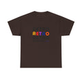 Retro Repeat Tee — Vintage 1980s-Inspired Graphic T-Shirt