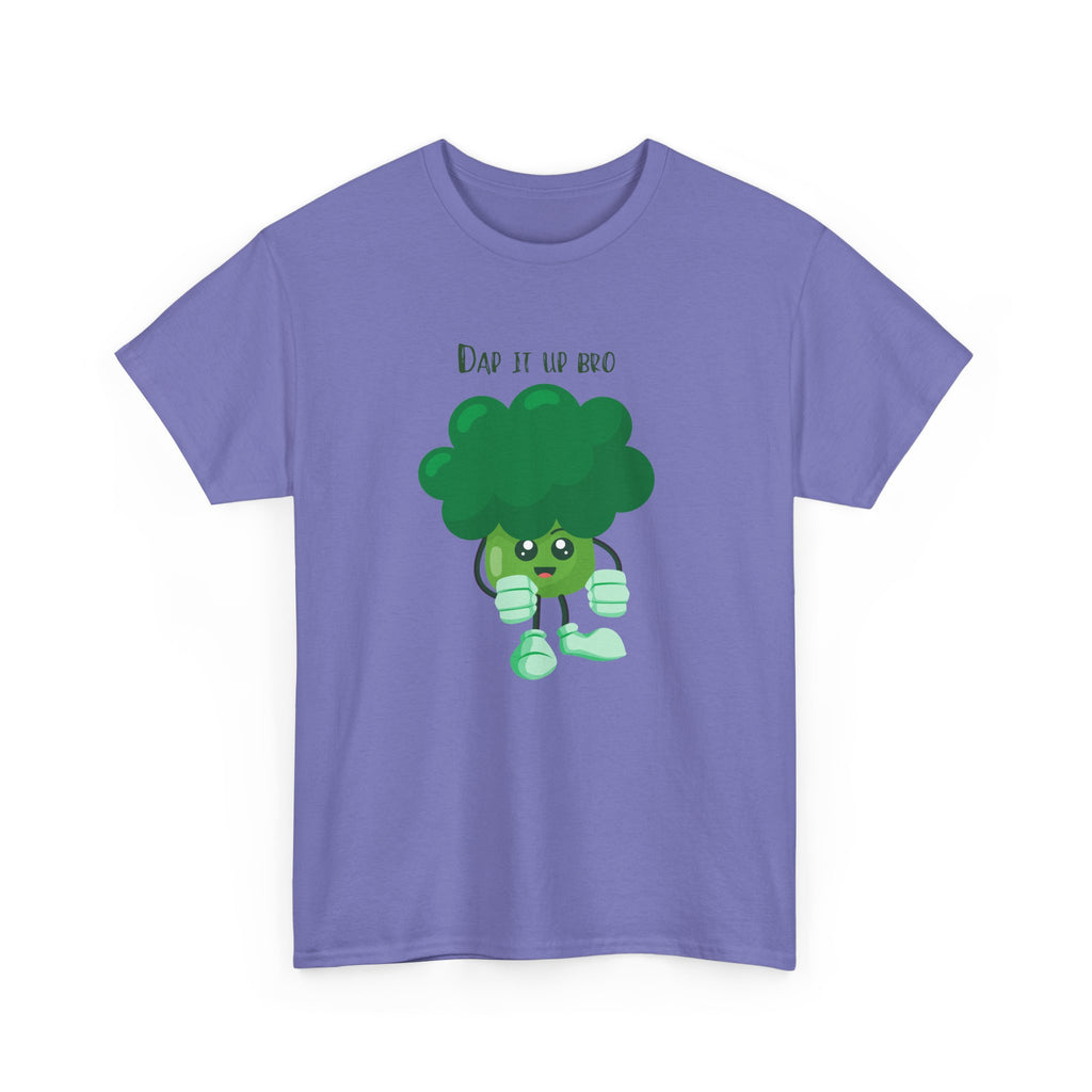 Broccoli Buddy T‑Shirt — Cute 'Eat Yo Veg' Veggie Graphic Tee