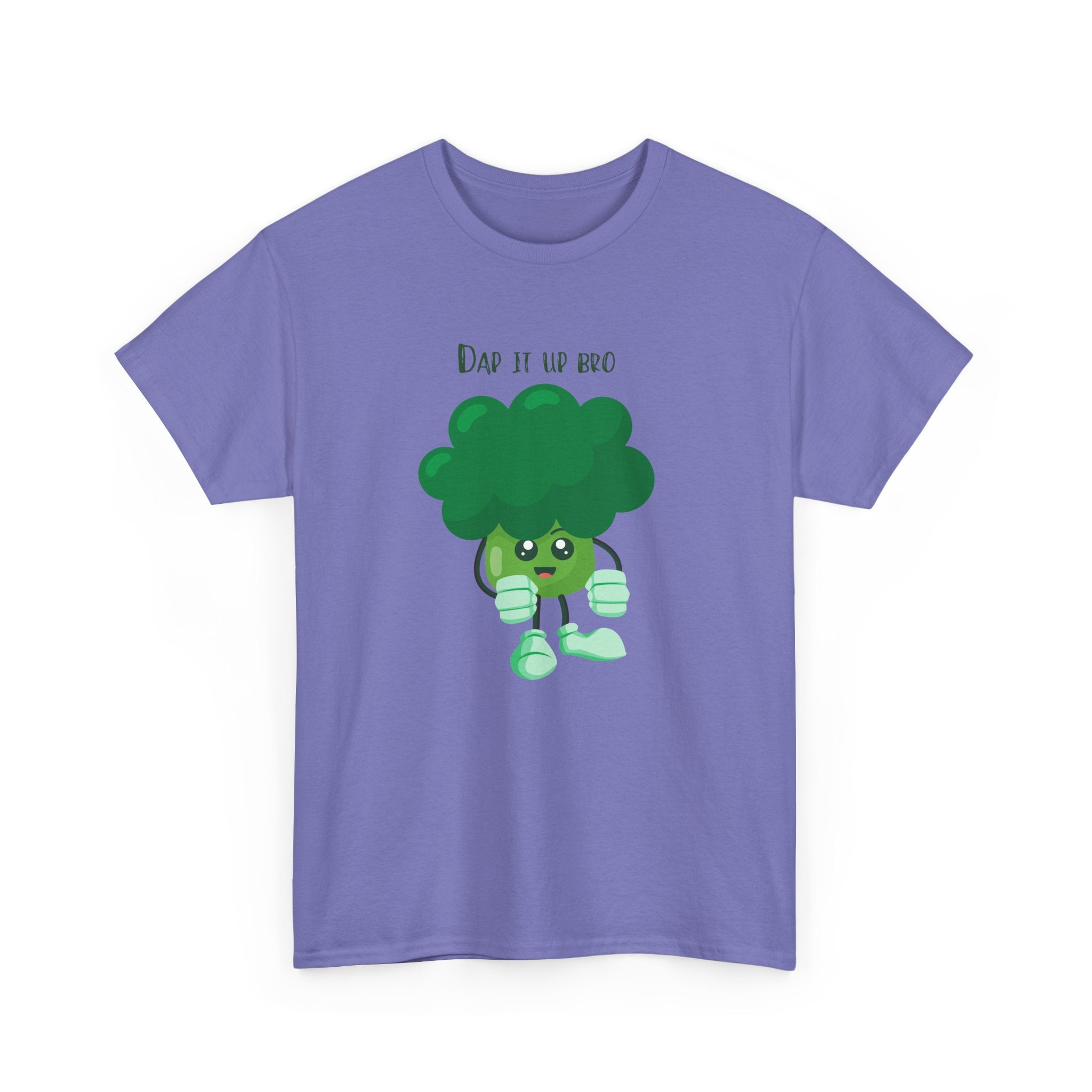 Broccoli Buddy T‑Shirt — Cute 'Eat Yo Veg' Veggie Graphic Tee