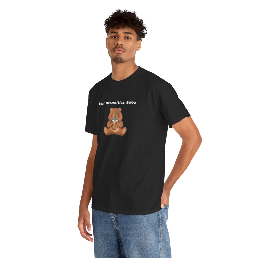 Bear Necessities: Boba Tee — Cute Bubble Tea Bear Graphic T-Shirt