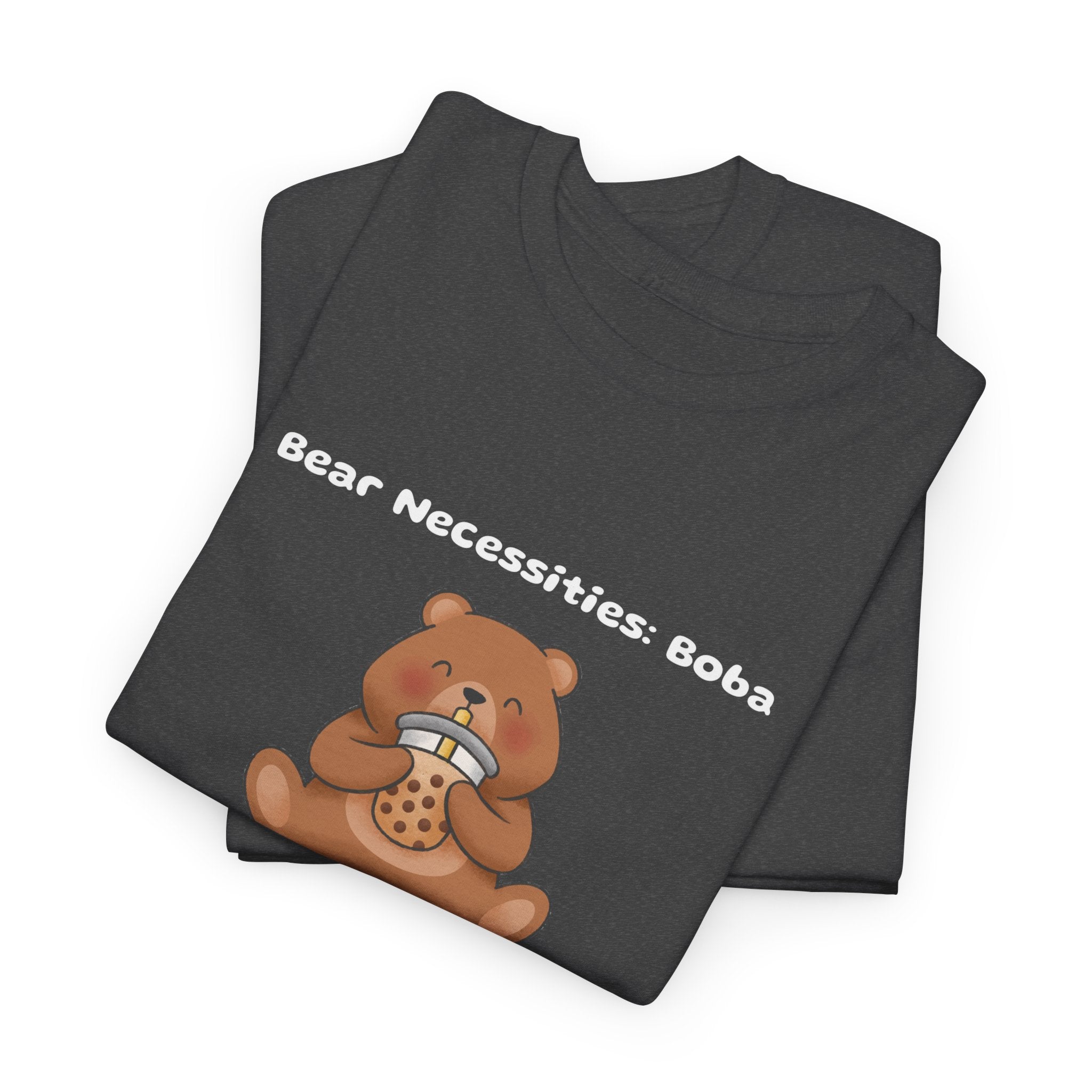 Bear Necessities: Boba Tee — Cute Bubble Tea Bear Graphic T-Shirt