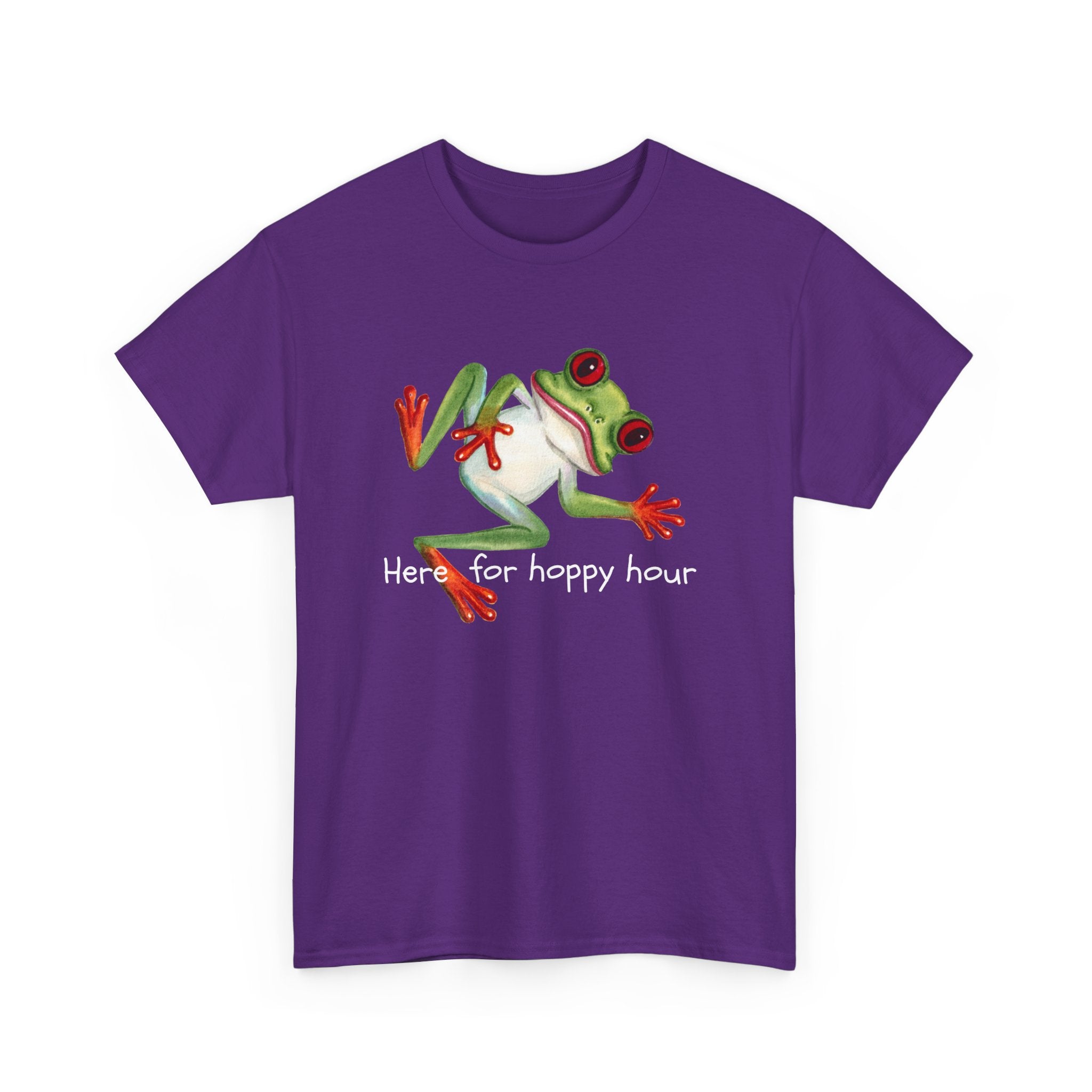 Red-Eyed Tree Frog Graphic Tee — Cute Tropical Frog Shirt for Nature Lovers
